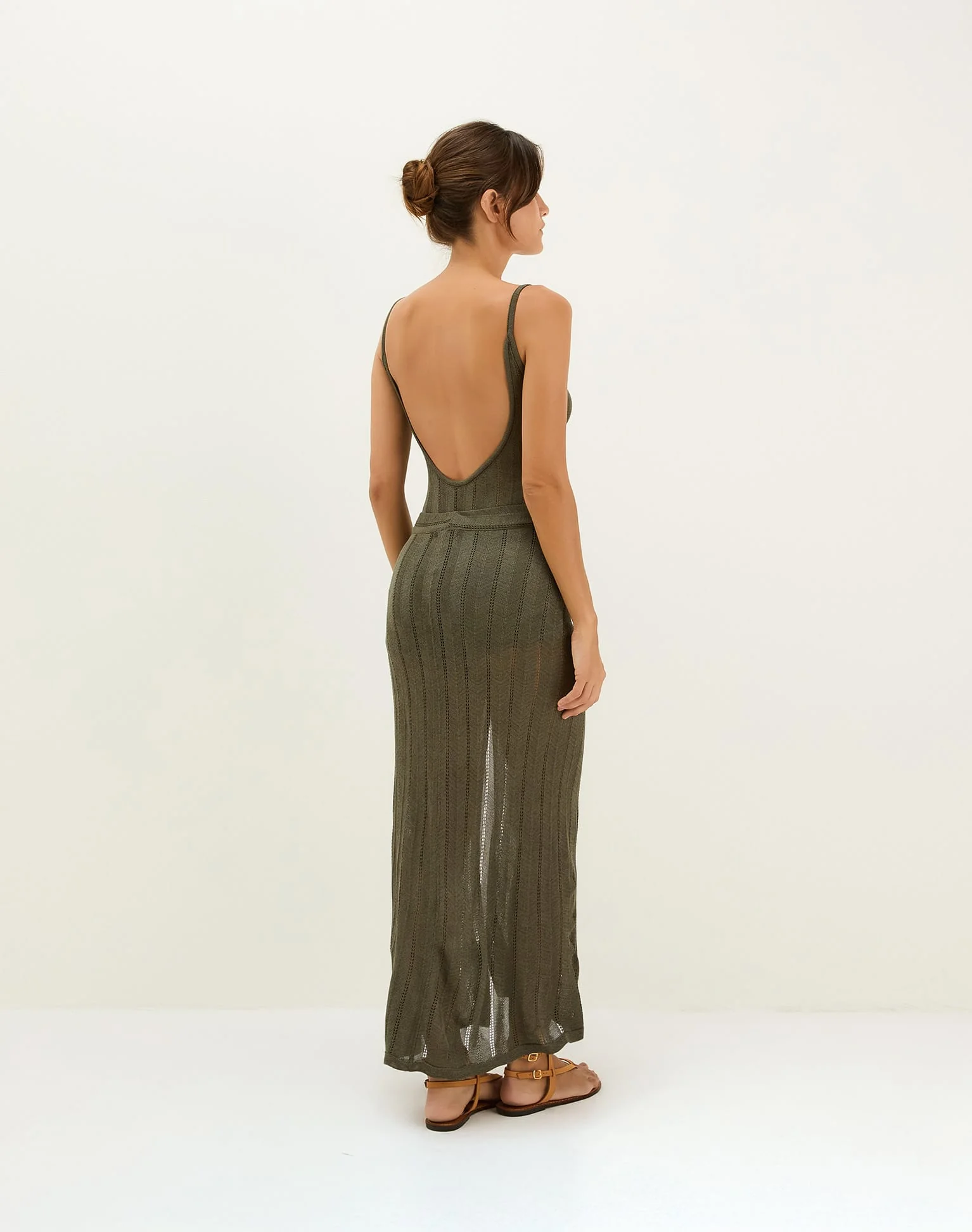 Knit Elba Bodysuit - Evergreen - Image 3