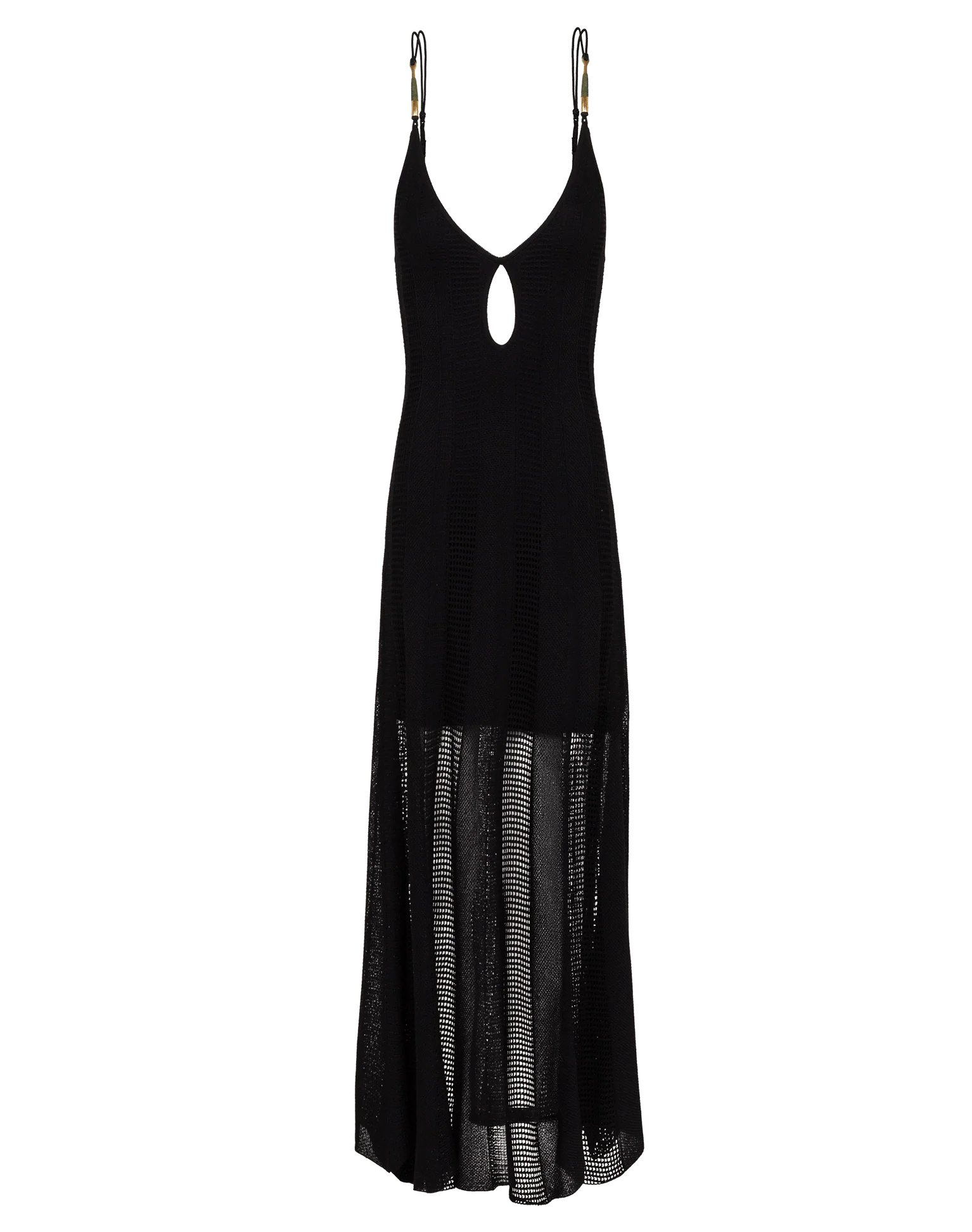 Knit Micah Long Dress - Black - Image 5