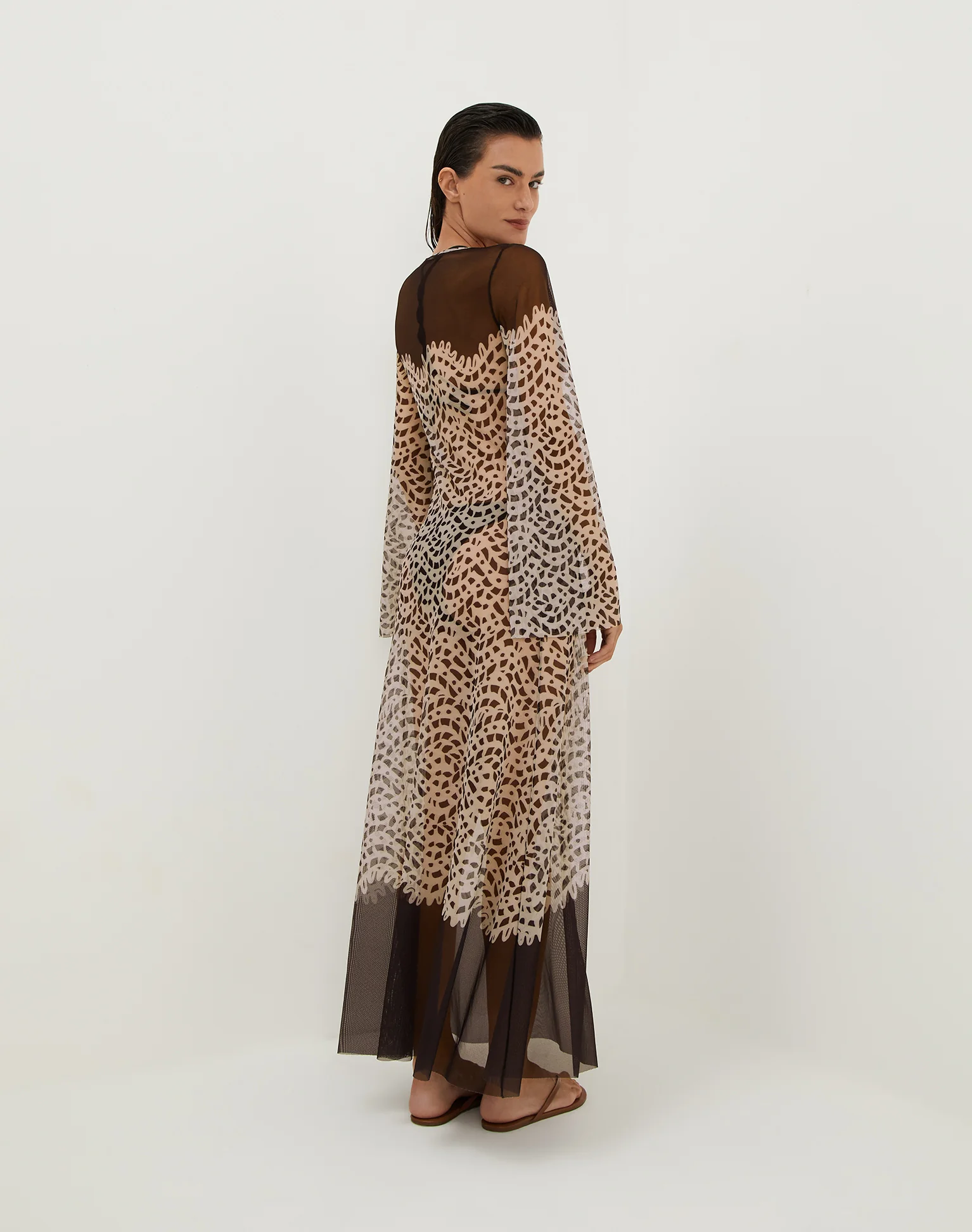 Lidi Long Cover Up Tunic - Poeme - Image 3