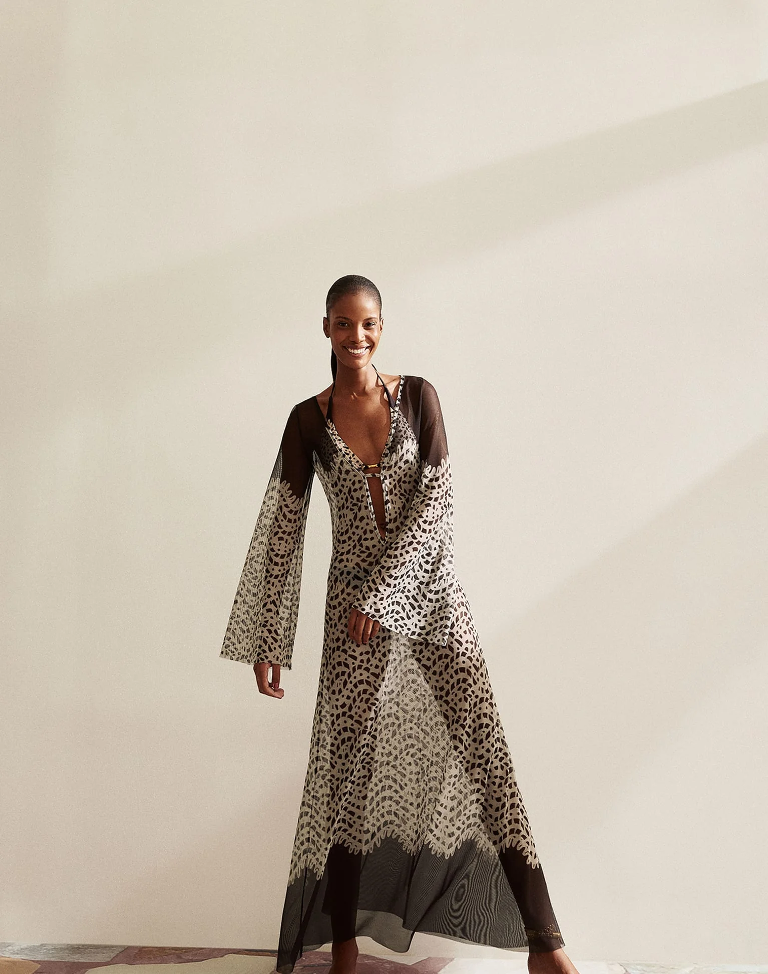 Lidi Long Cover Up Tunic - Poeme - Image 4