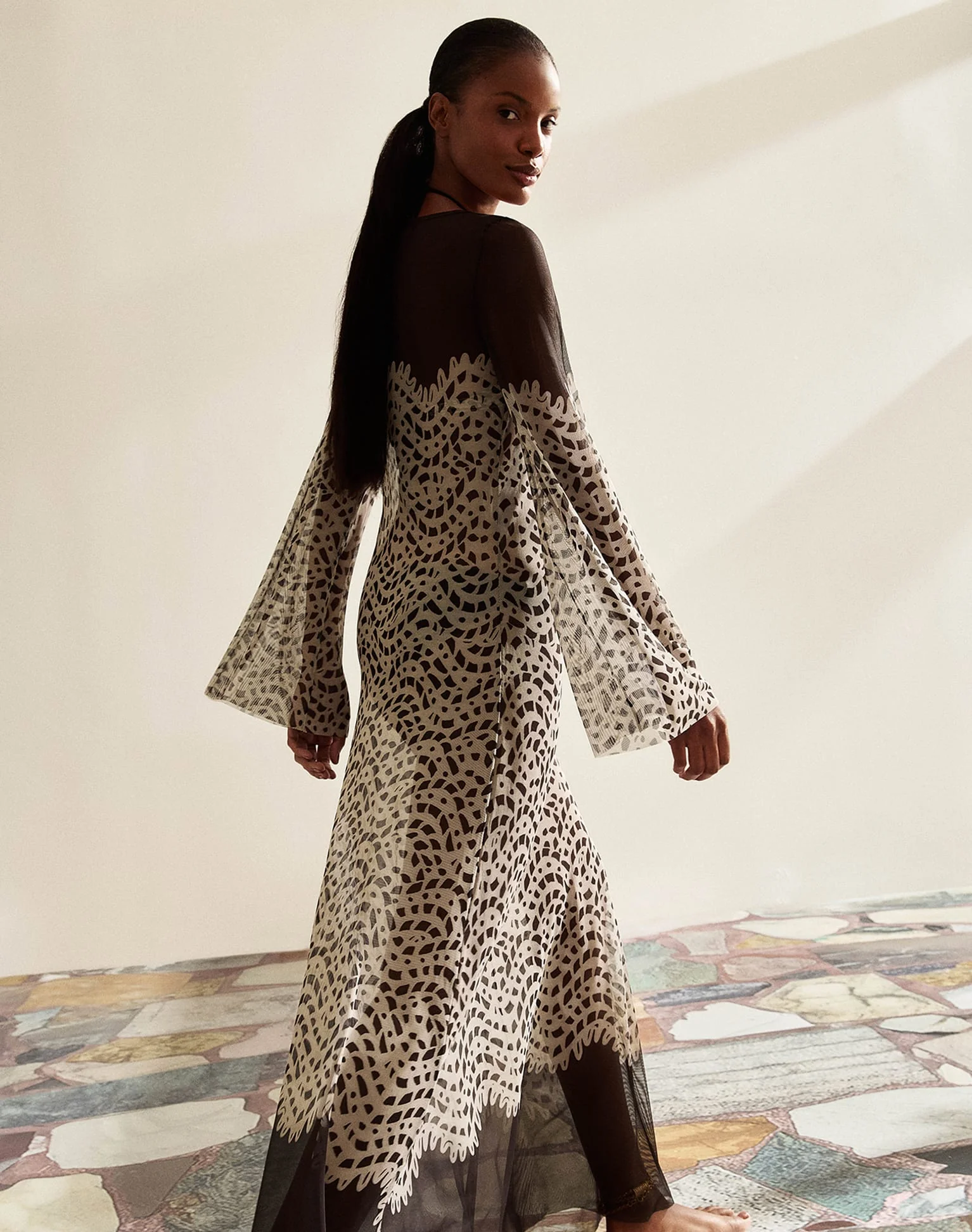 Lidi Long Cover Up Tunic - Poeme - Image 6