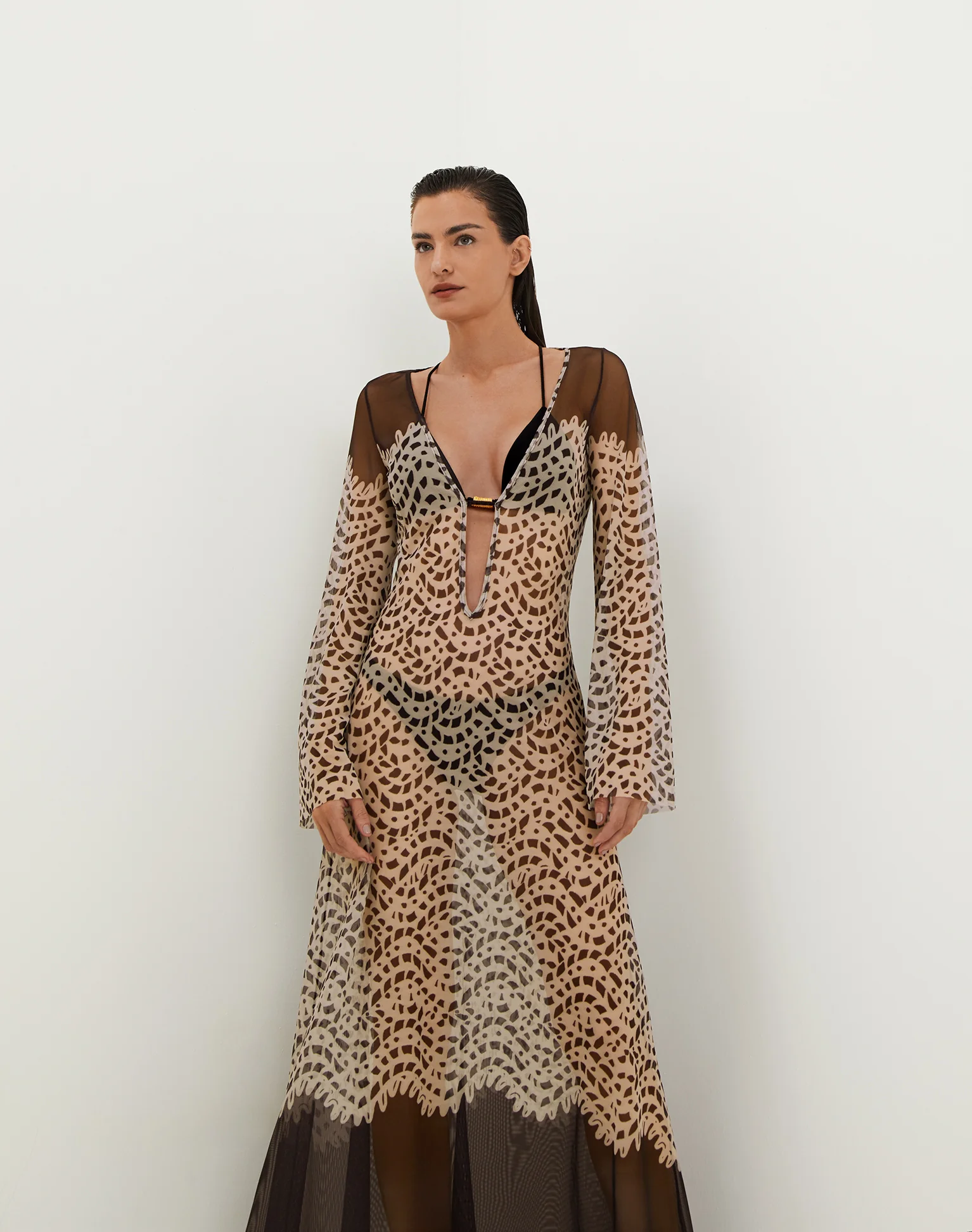 Lidi Long Cover Up Tunic - Poeme - Image 7