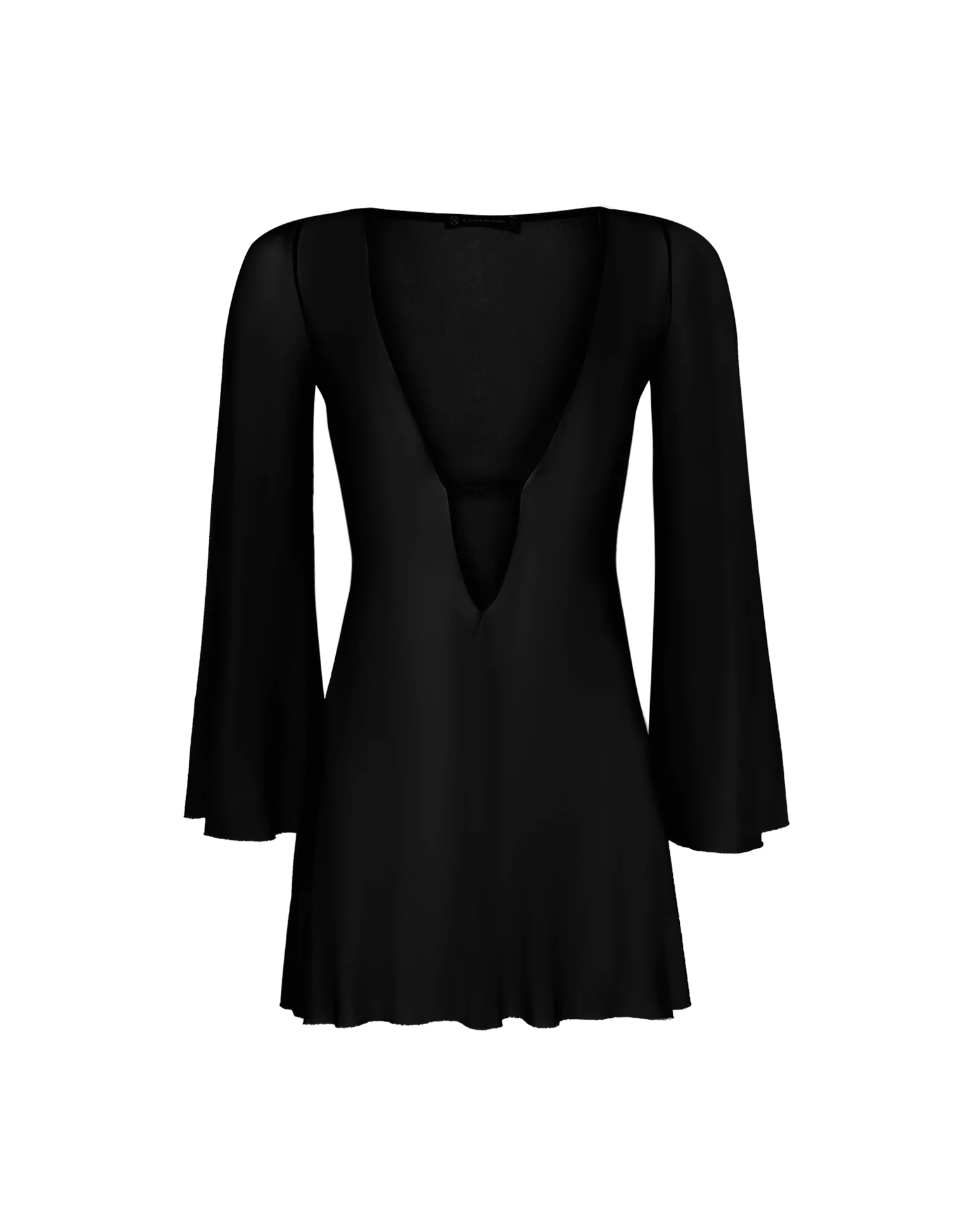 Lidi Short Cover Up - Black - Image 5