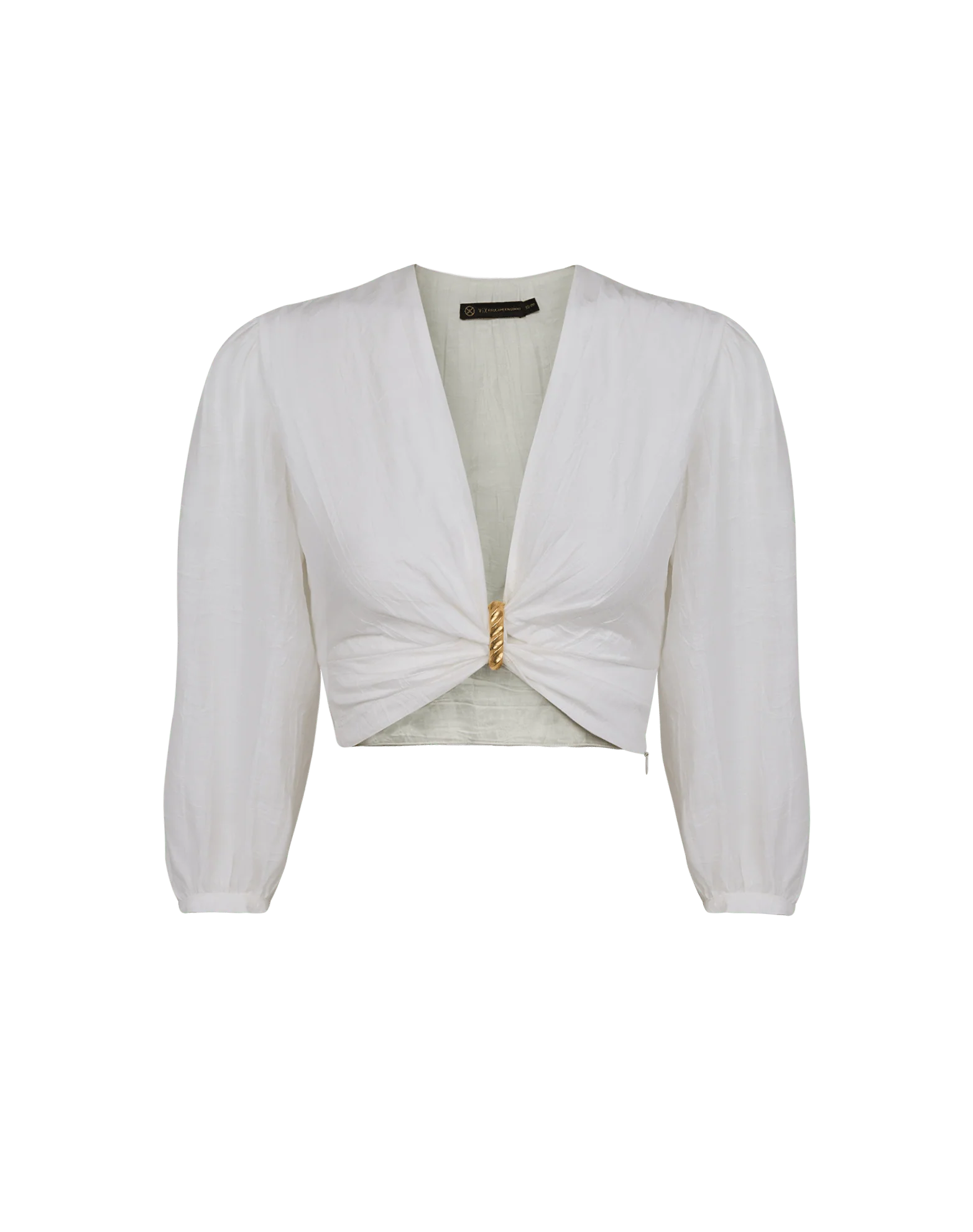Lizzy Long Sleeve Blouse - Off White - Image 5