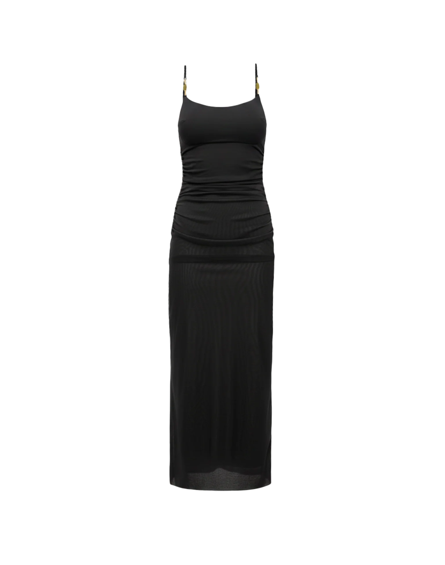 Lorena Midi Dress - Black - Image 5