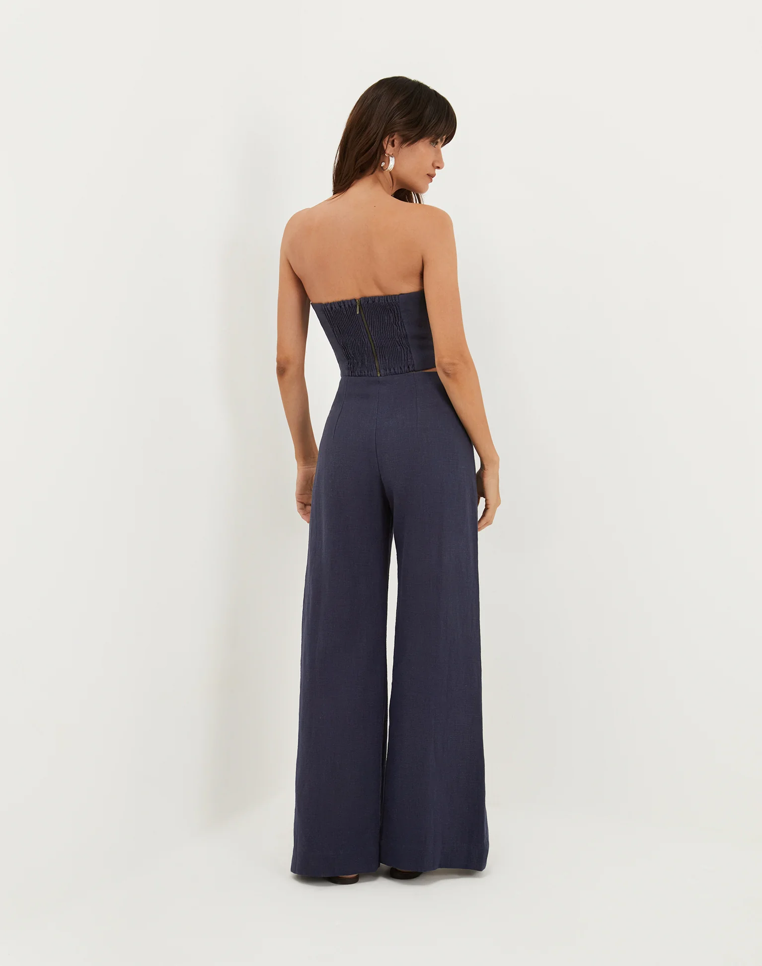 Louise Cropped Top - Sailboat - Image 4