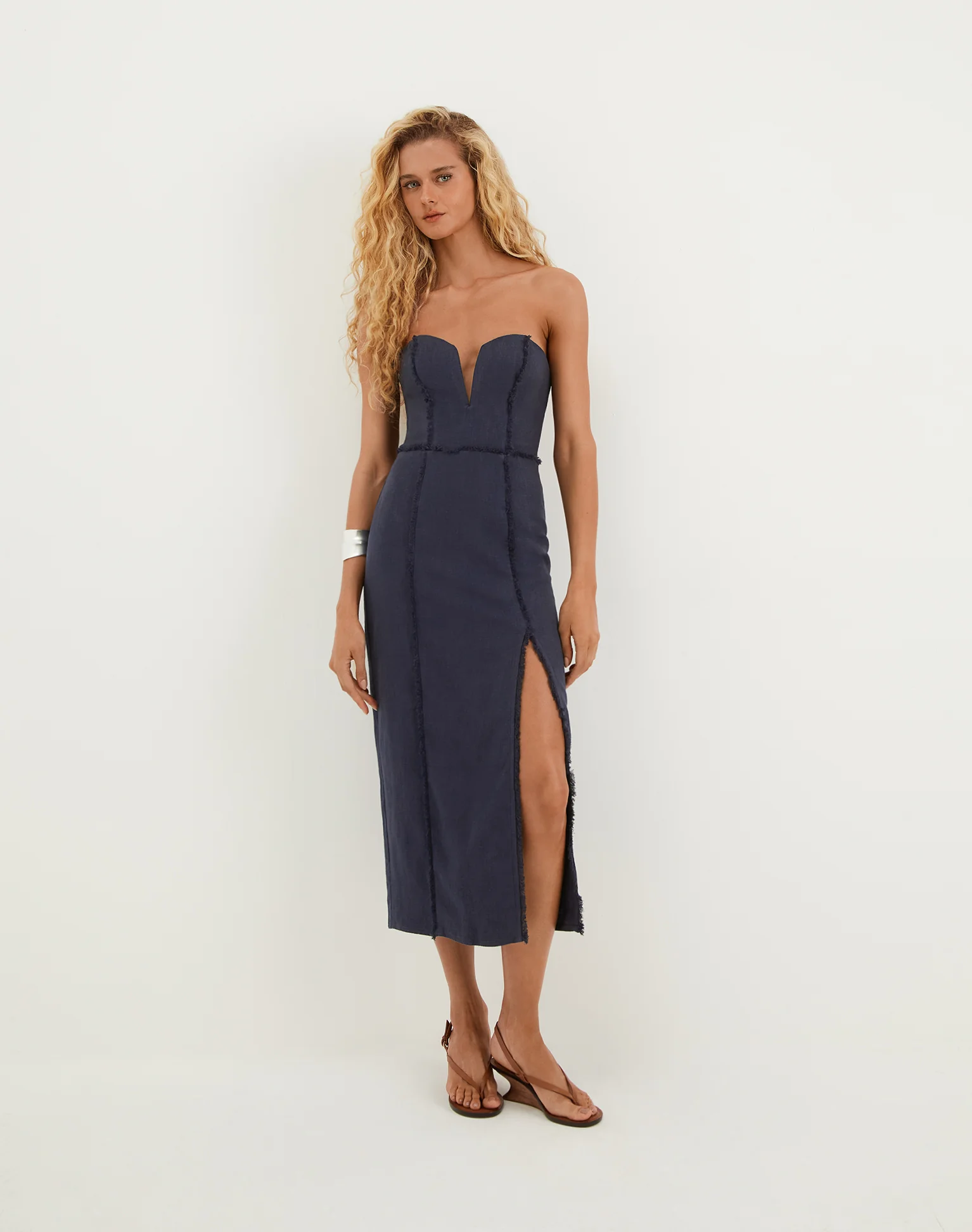 Louise Midi Dress - Sailboat - Image 7
