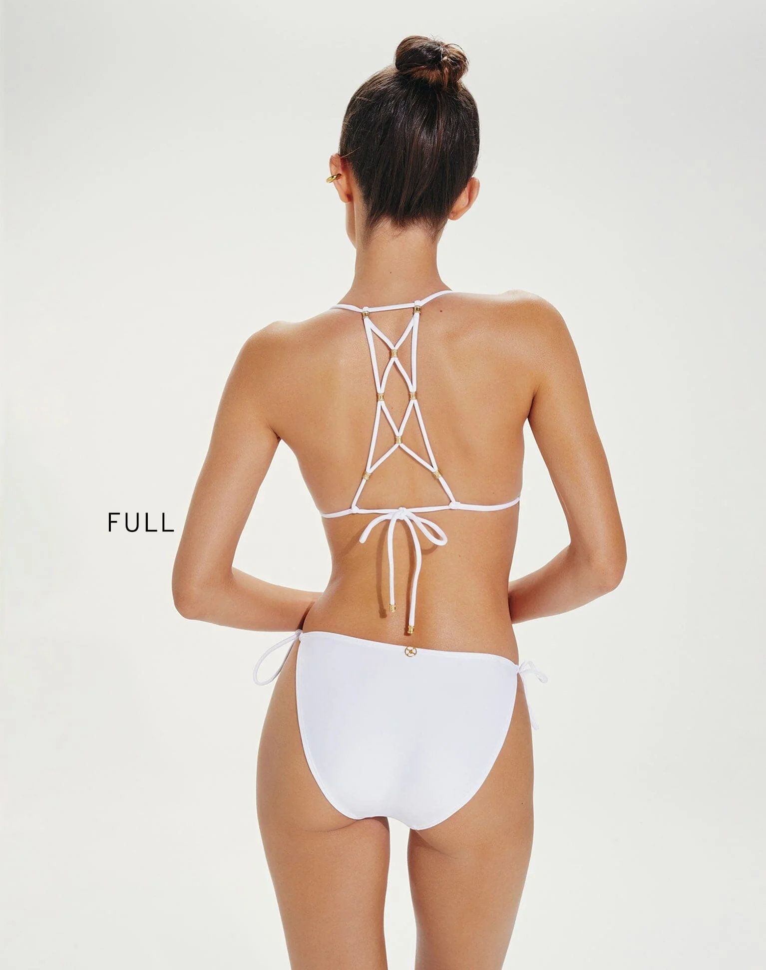 Lucy Tie Side Bottom - White - Image 3