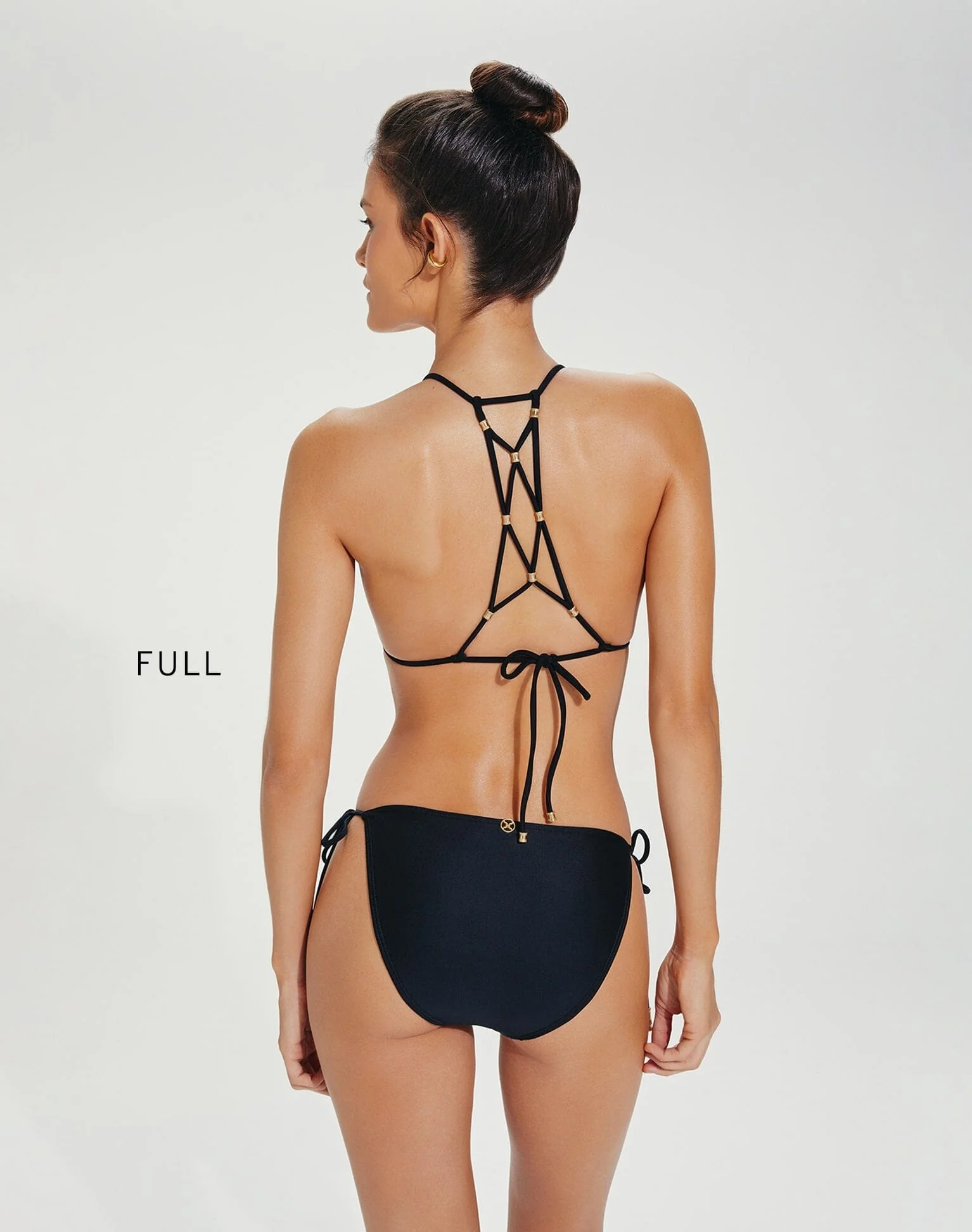 Lucy Triangle Top - Black - Image 5