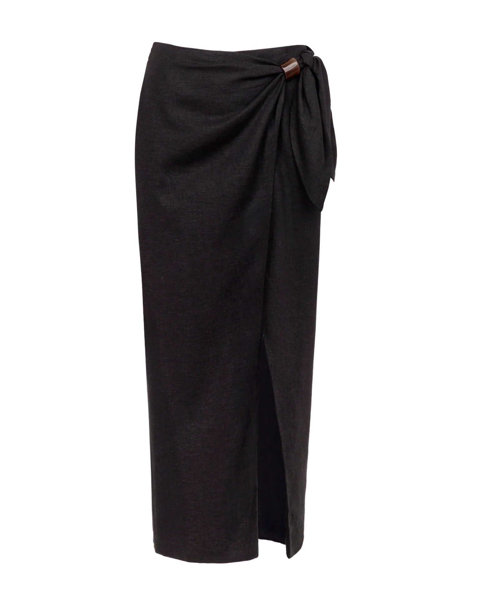 Luna Midi Skirt - Black - Image 6