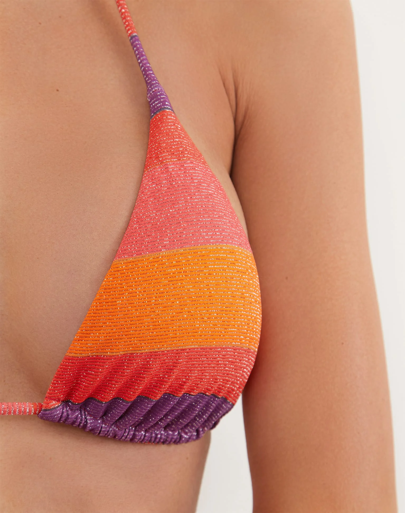 Lurex Tri Top (Exchange Only) - Heatwave - Image 6