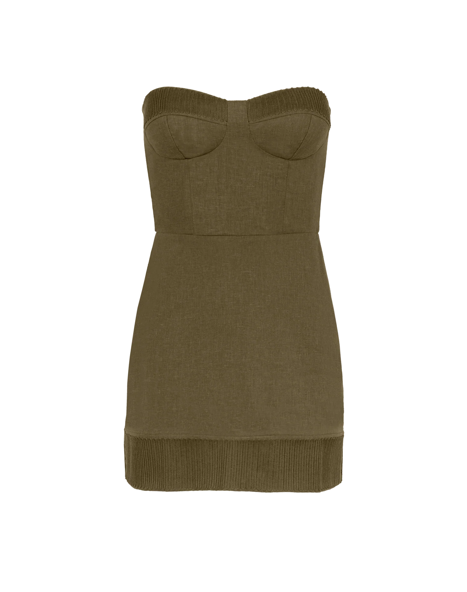 Mallorca Short Dress - Evergreen - Image 7