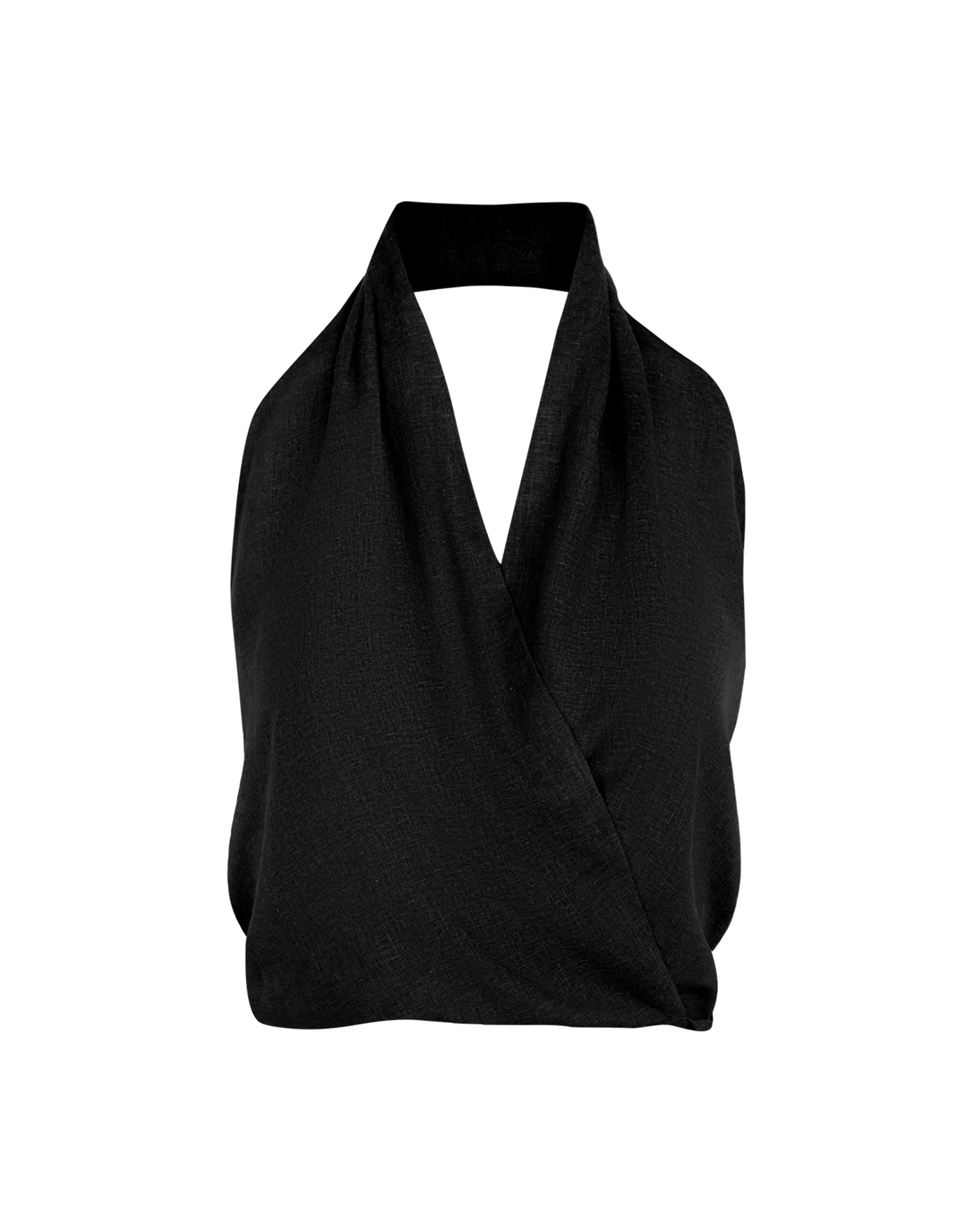 Manu Halter Top - Black
