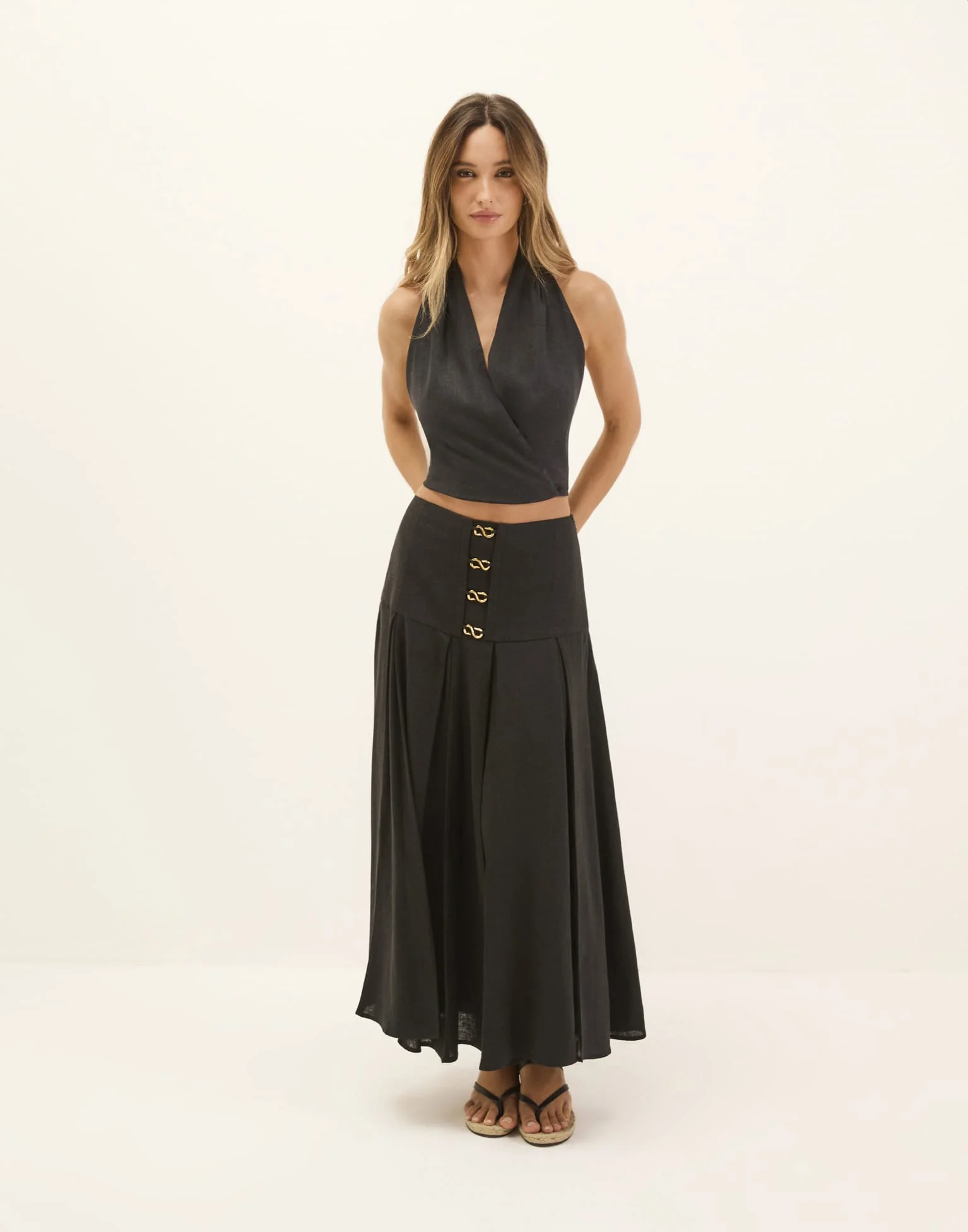 Manu Halter Top - Black - Image 2