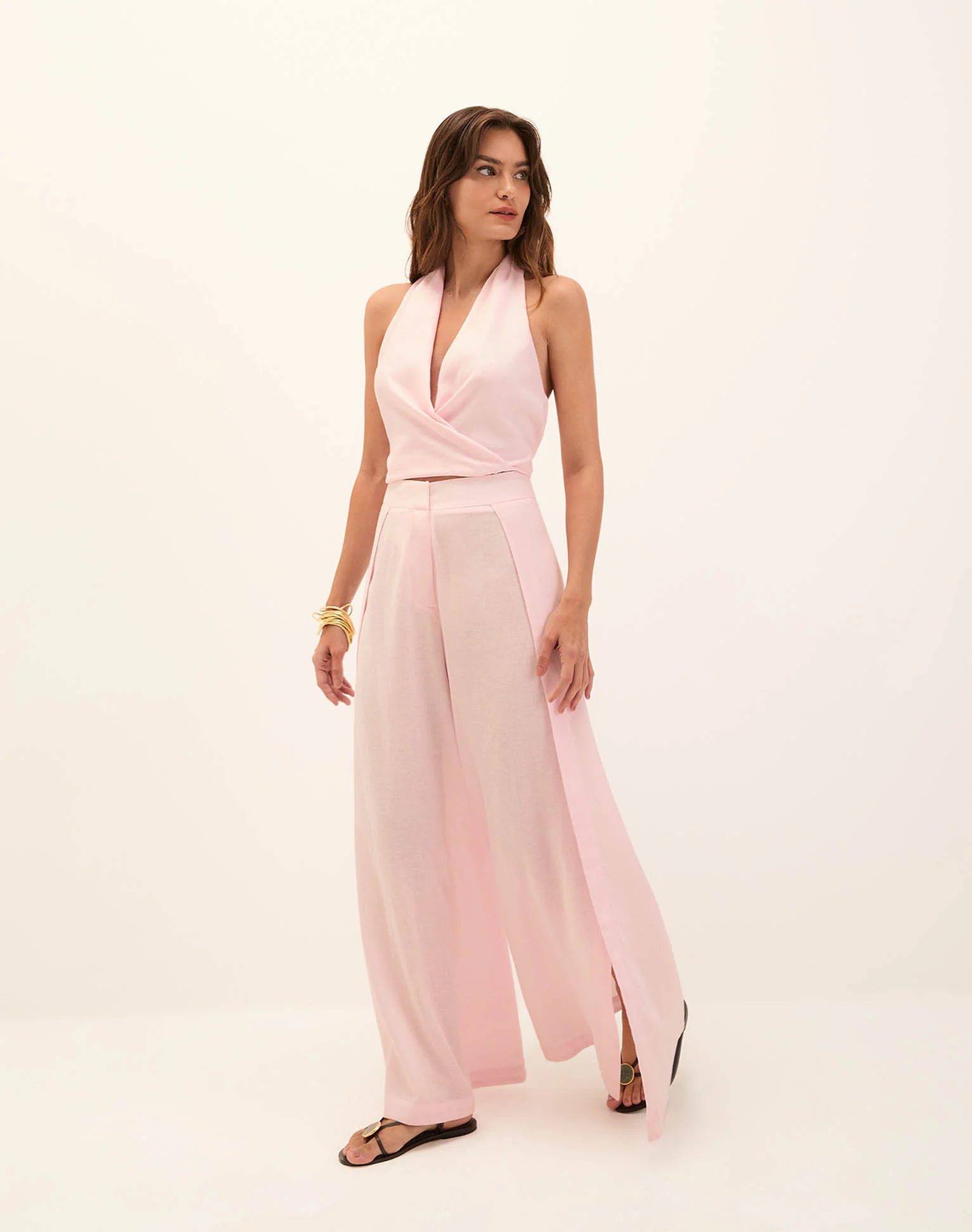 Manu Halter Top - Rosewater - Image 2