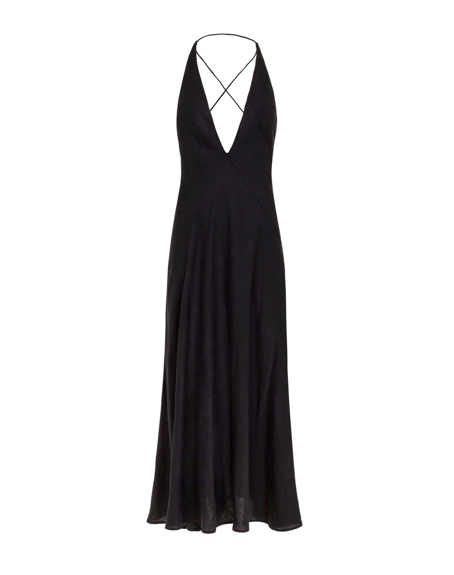 Marbella Long Dress - Black - Image 7
