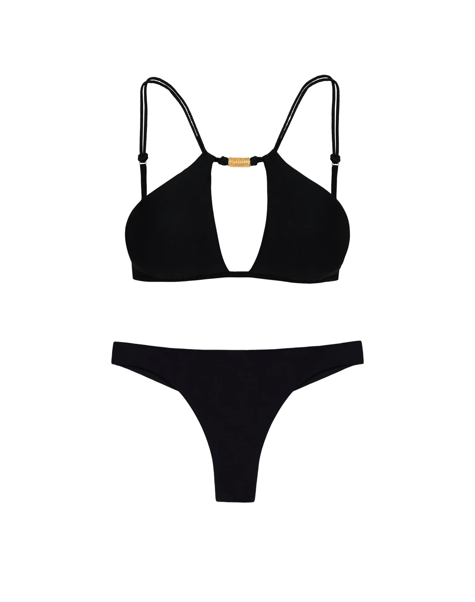 Matte Basic Bottom - Black - Image 6