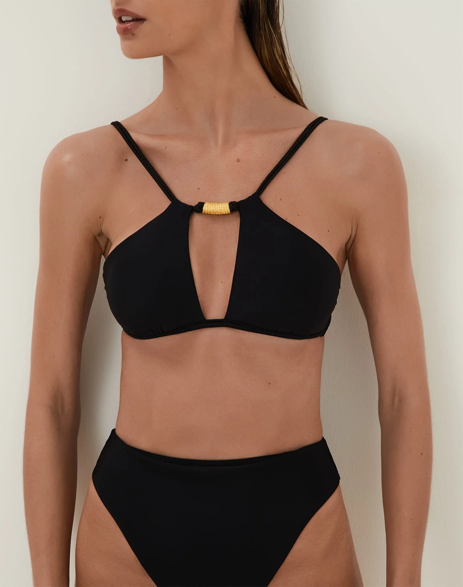 Matte Gigi Hot Pant Bottom - Black - Image 5