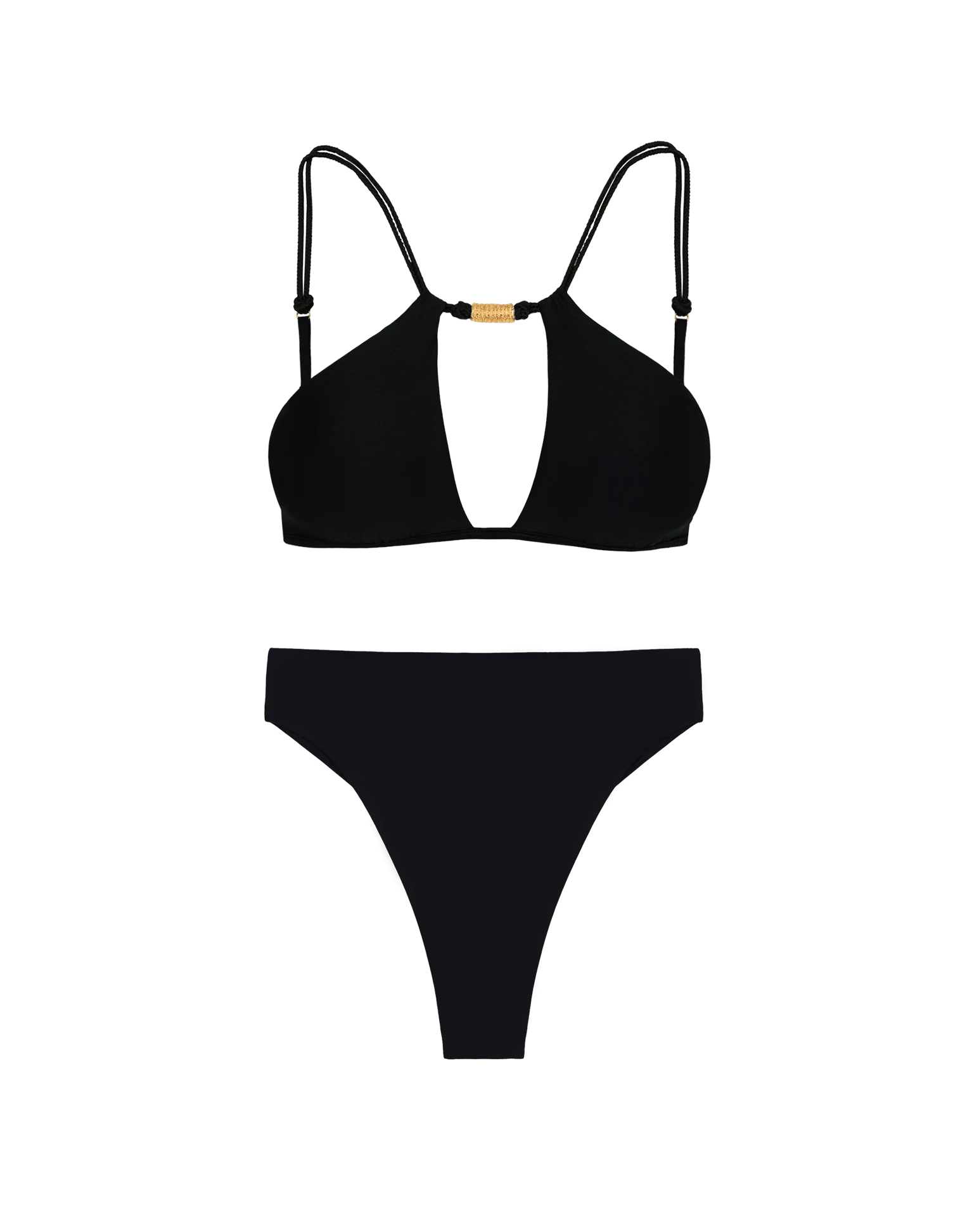 Matte Gigi Hot Pant Bottom - Black - Image 7