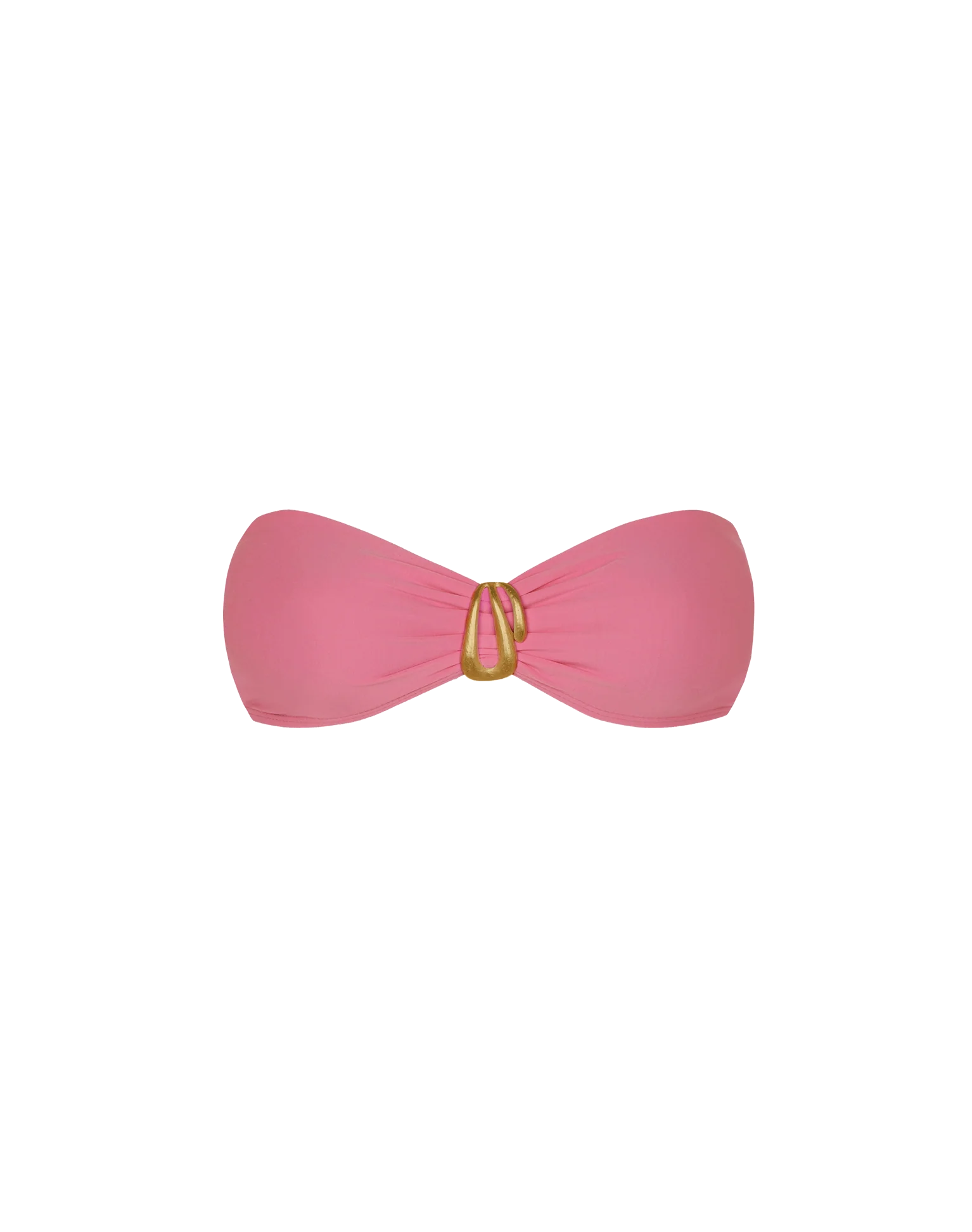 Matte Leone Bandeau Top - Pink Pearl