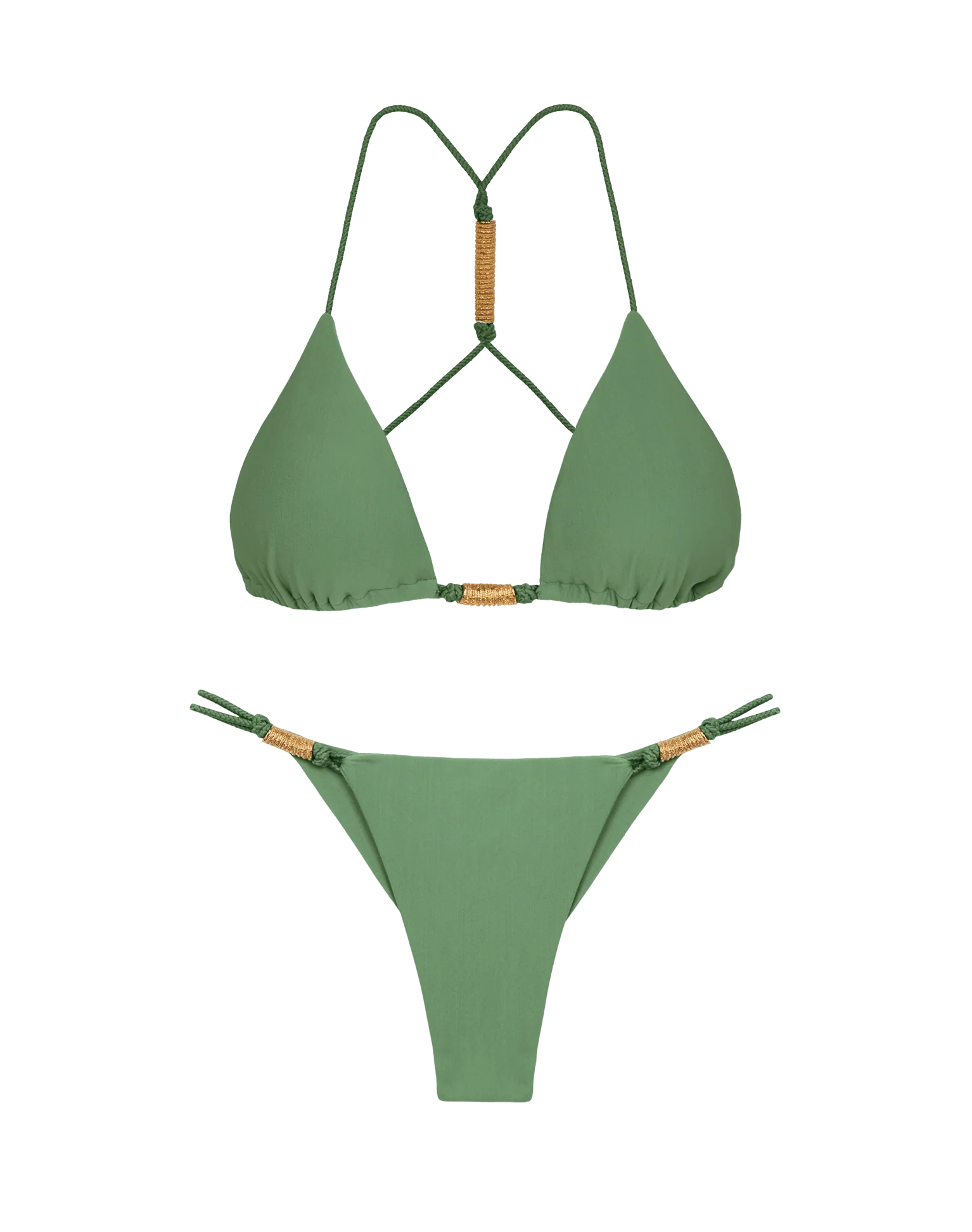 Matte Stacy T Back Tri Top - Harbor - Image 10