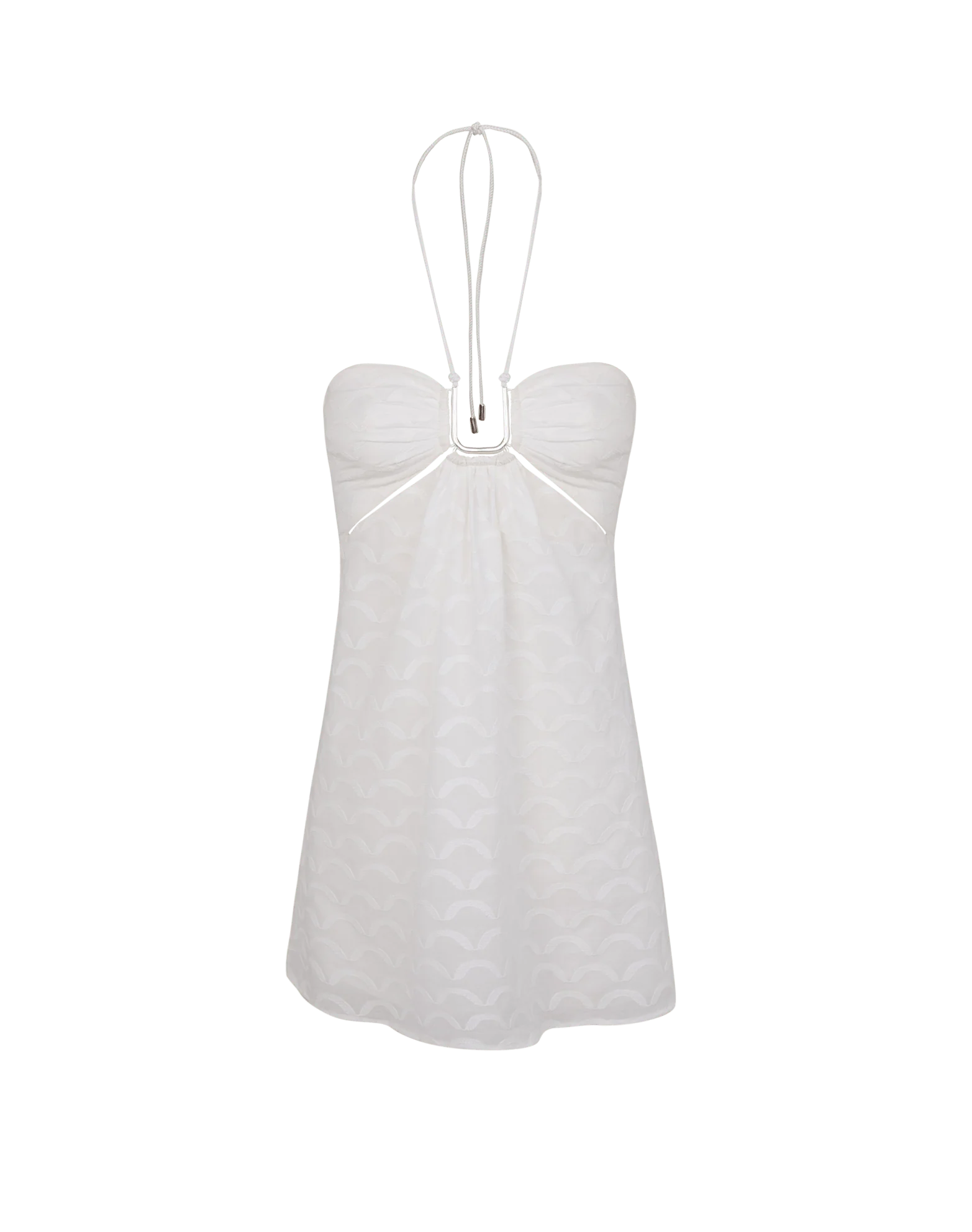 Maureen Short Dress - Off White - Image 5