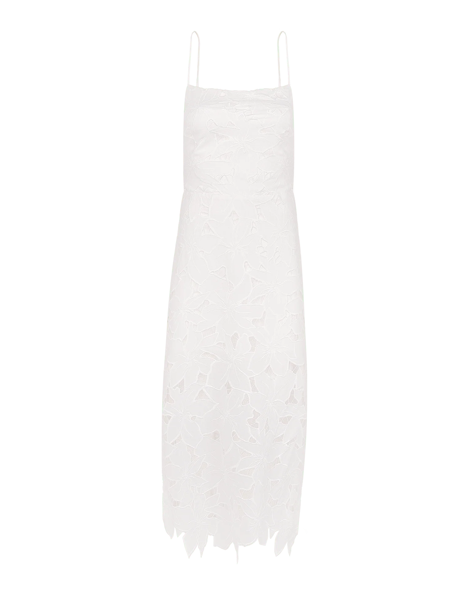 Mei Midi Dress (Final Sale) - Off White - Image 5