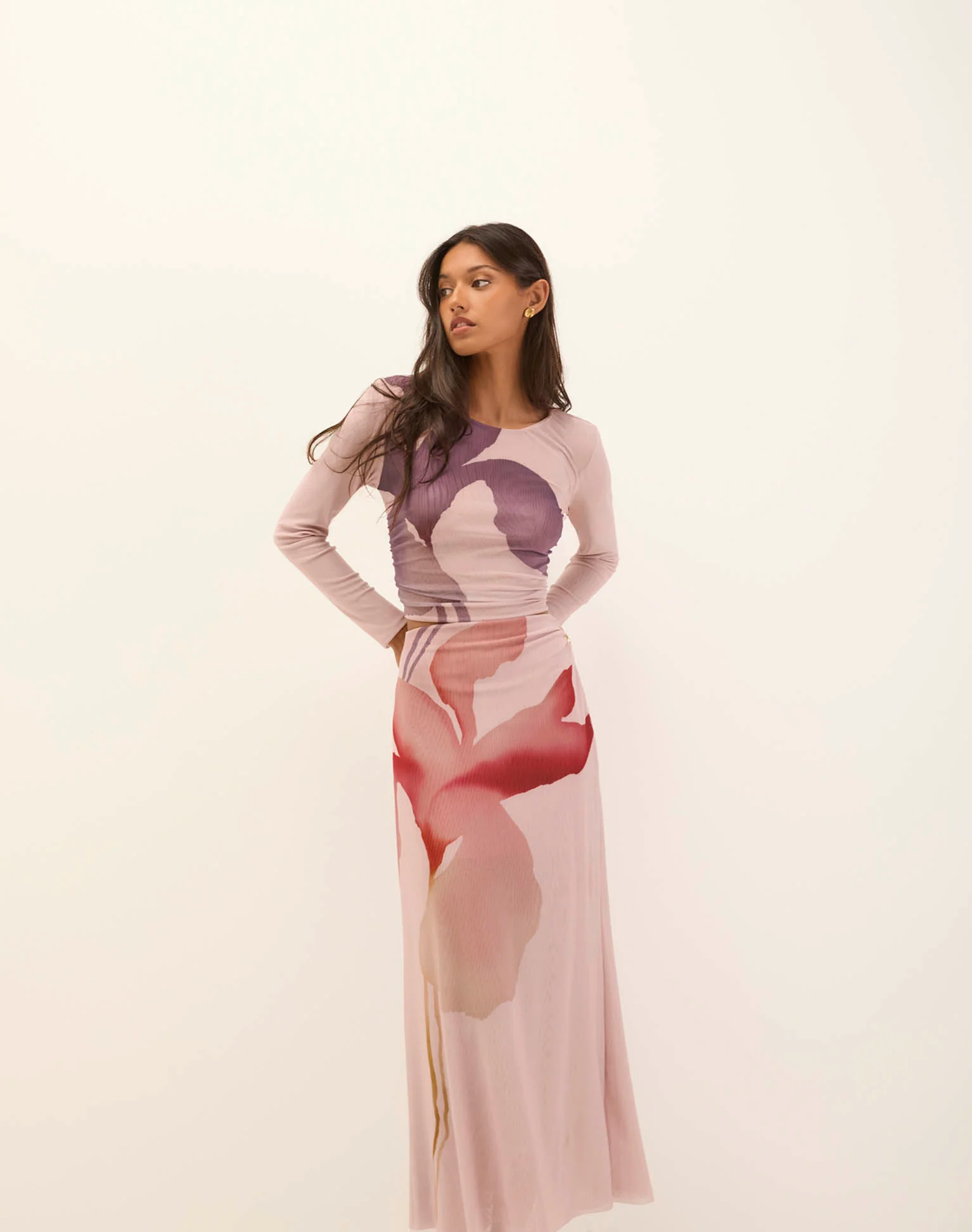Mira Long Sleeve Top - Floreal - Image 4