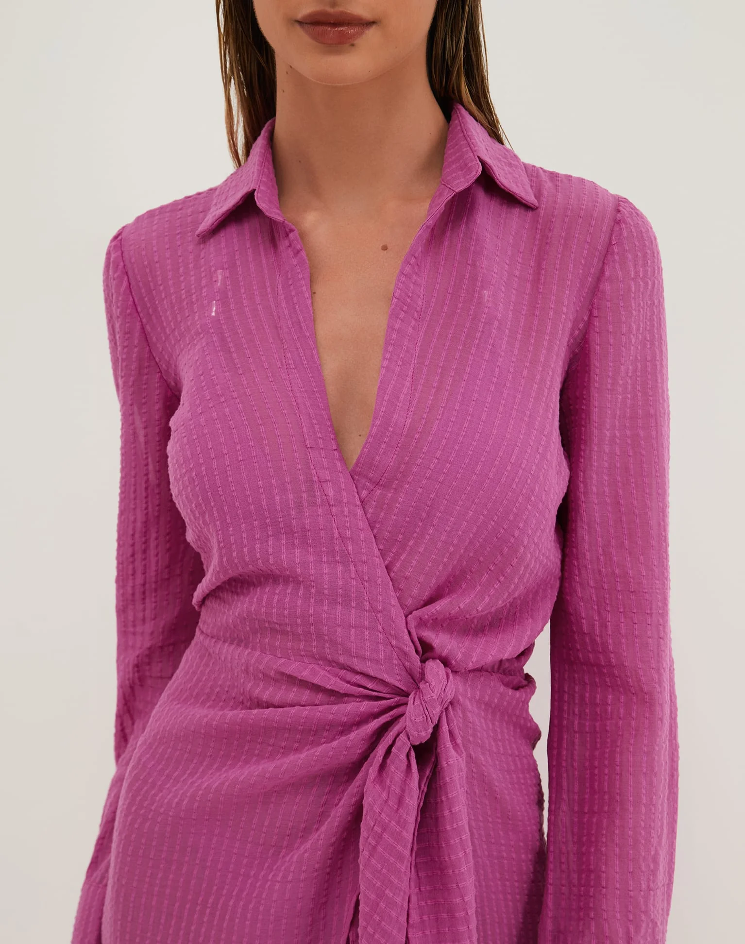 Mirian Long Cover Up - French Rose - Image 3