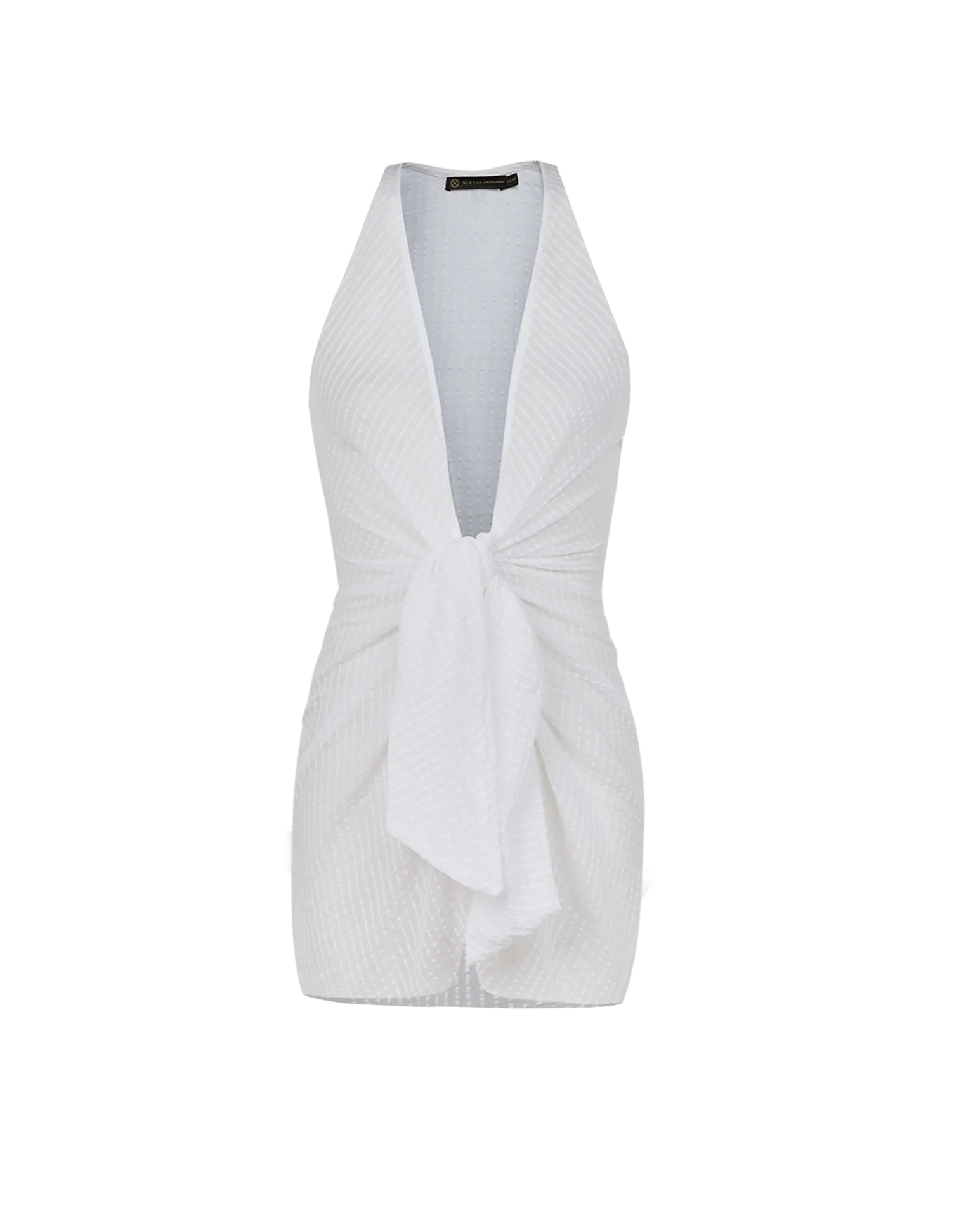 Mita Short Cover Up - Off White - Image 5