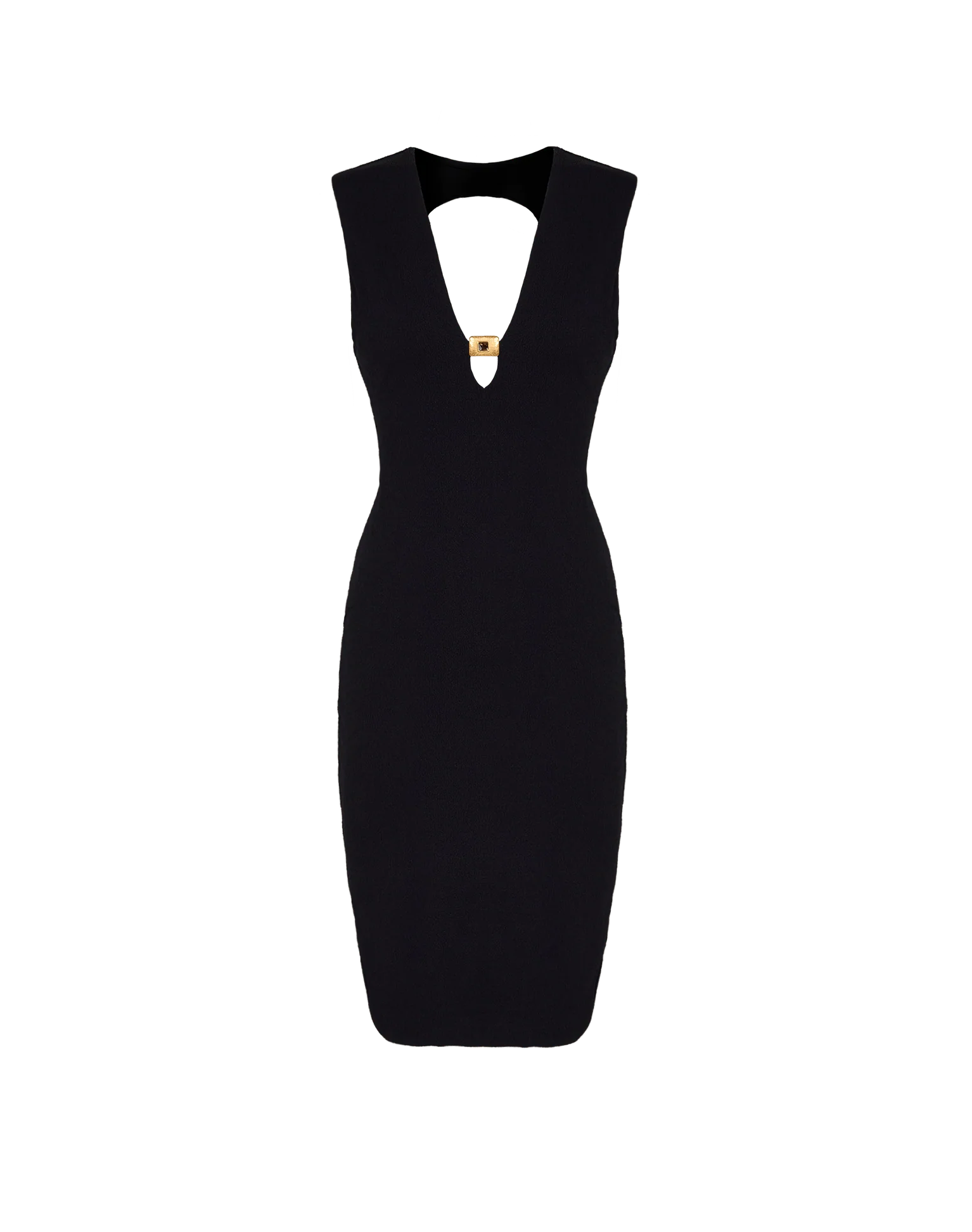 Firenze Pina Midi Dress - Black - Image 7