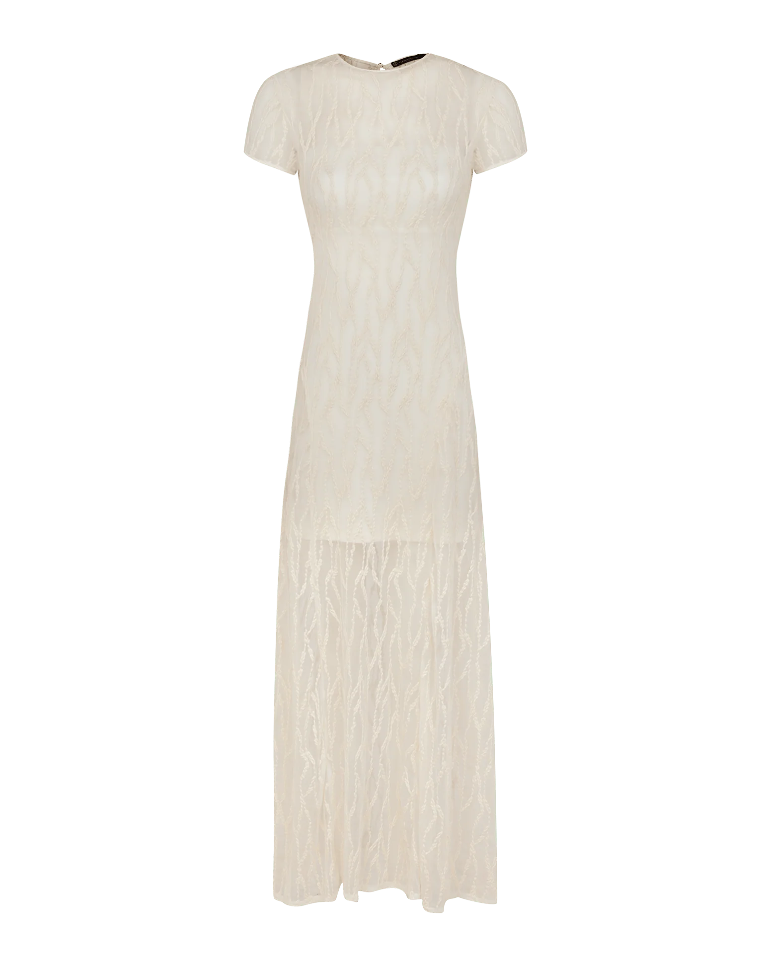 Quinn Long Dress - Off White - Image 5