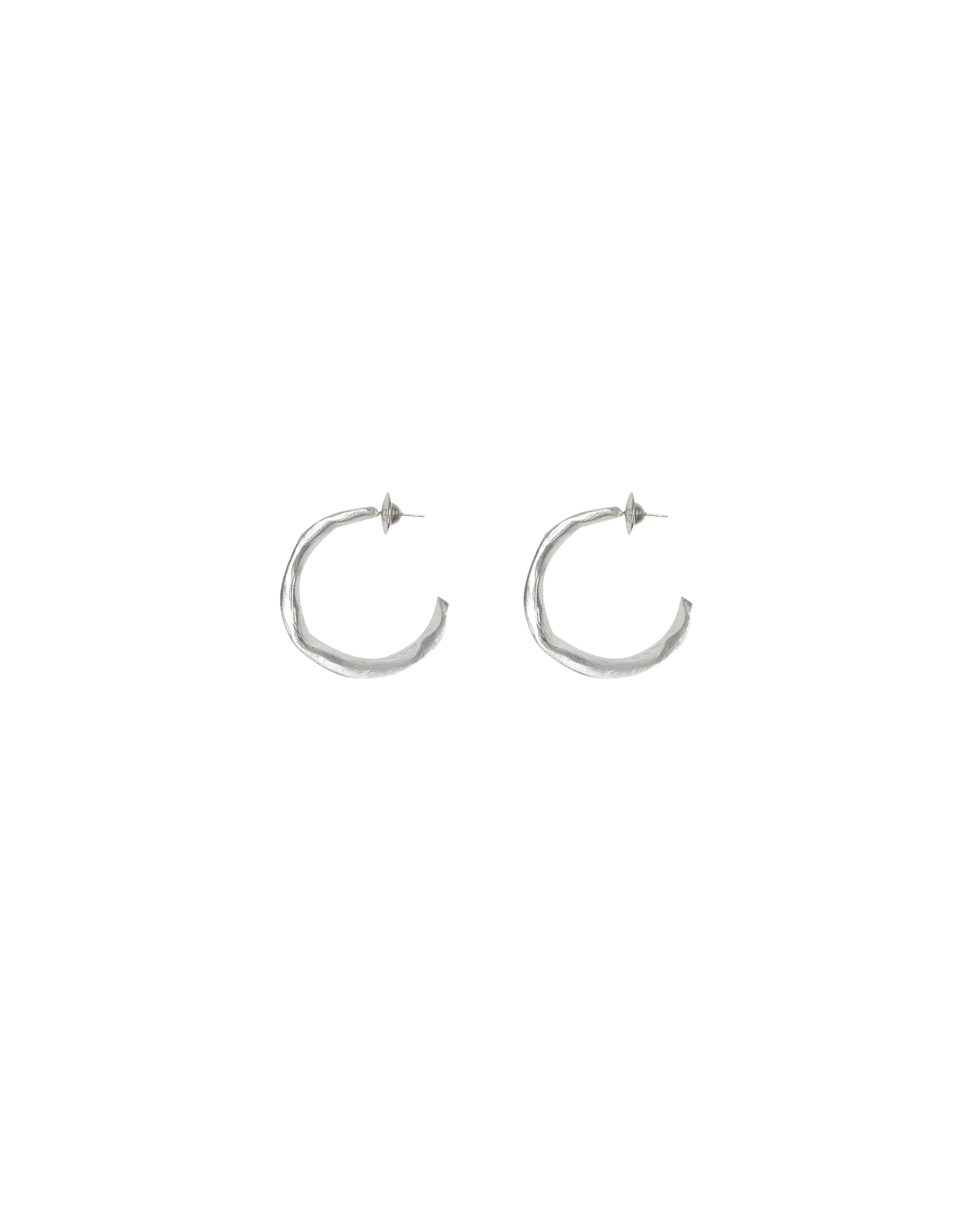 Ray Earrings - Silver - Image 4
