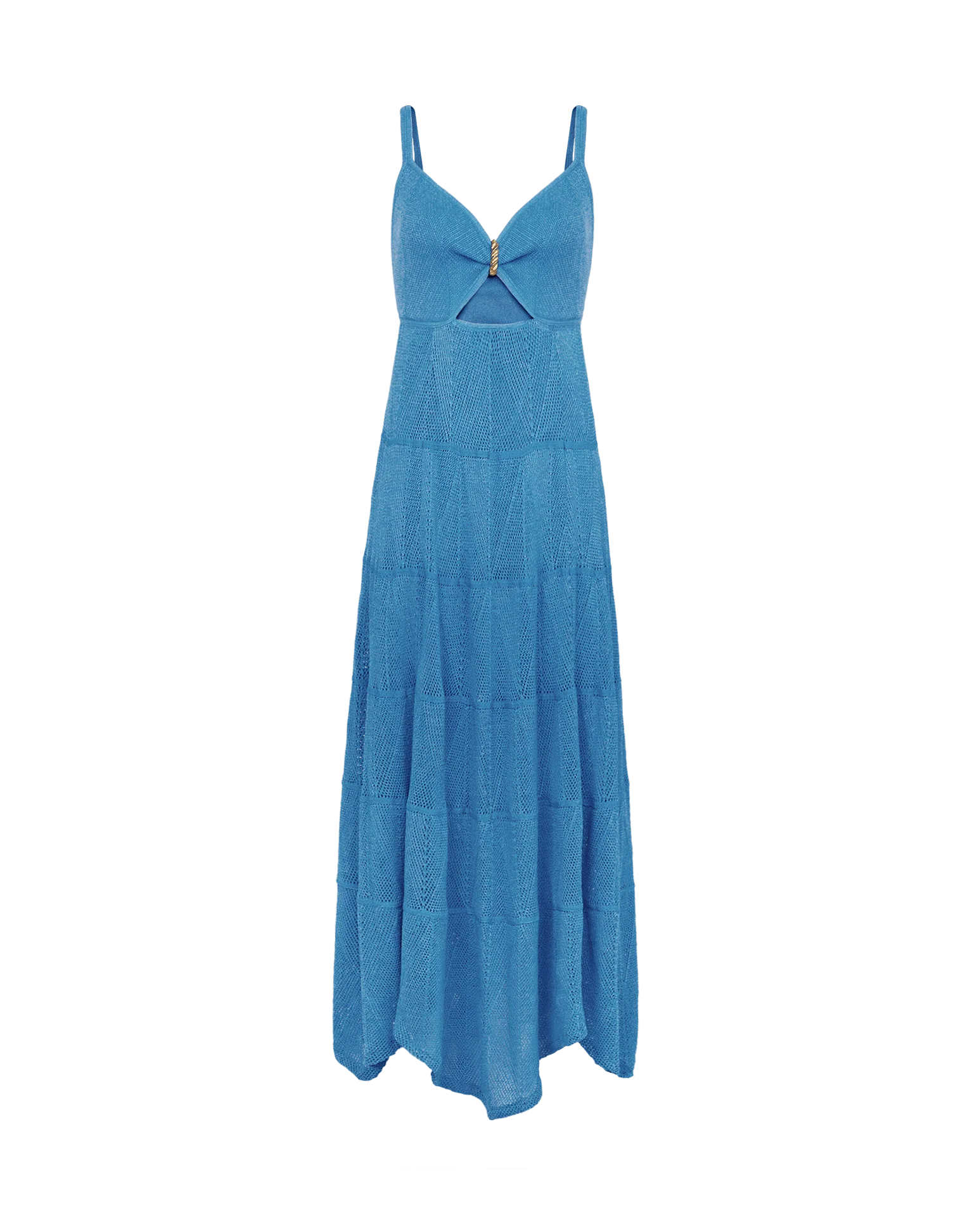 Knit Sabine Handkerchief Dress - Beach Front - Image 5
