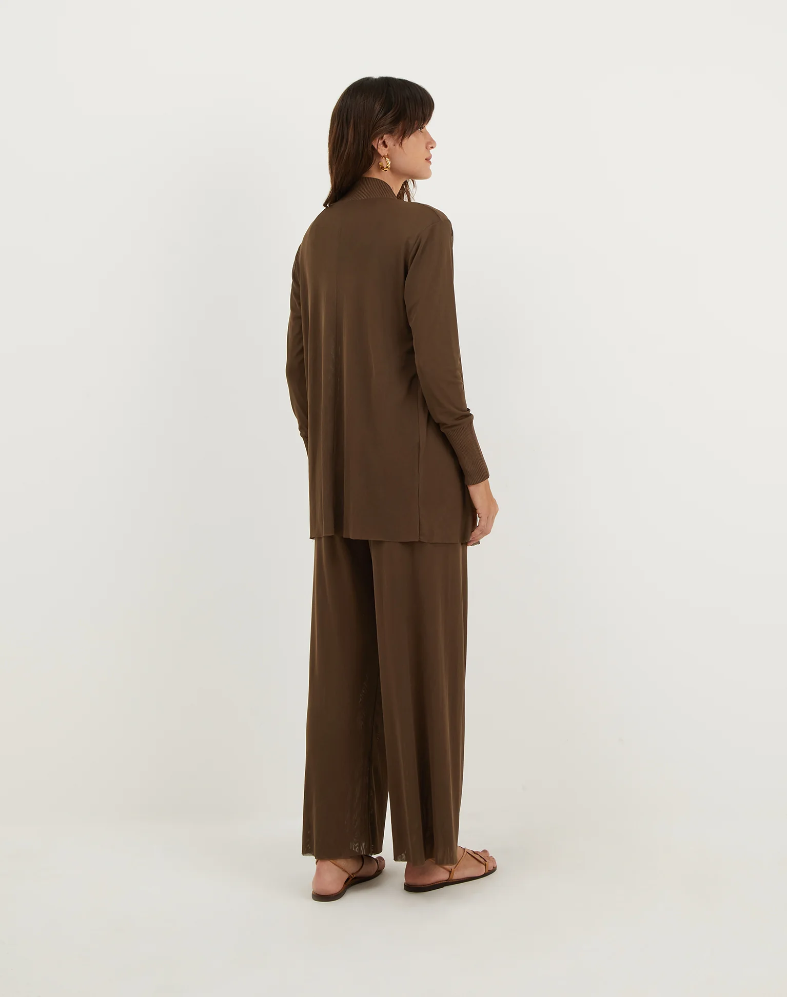 Knit Sia Cardigan - Eclair - Image 4