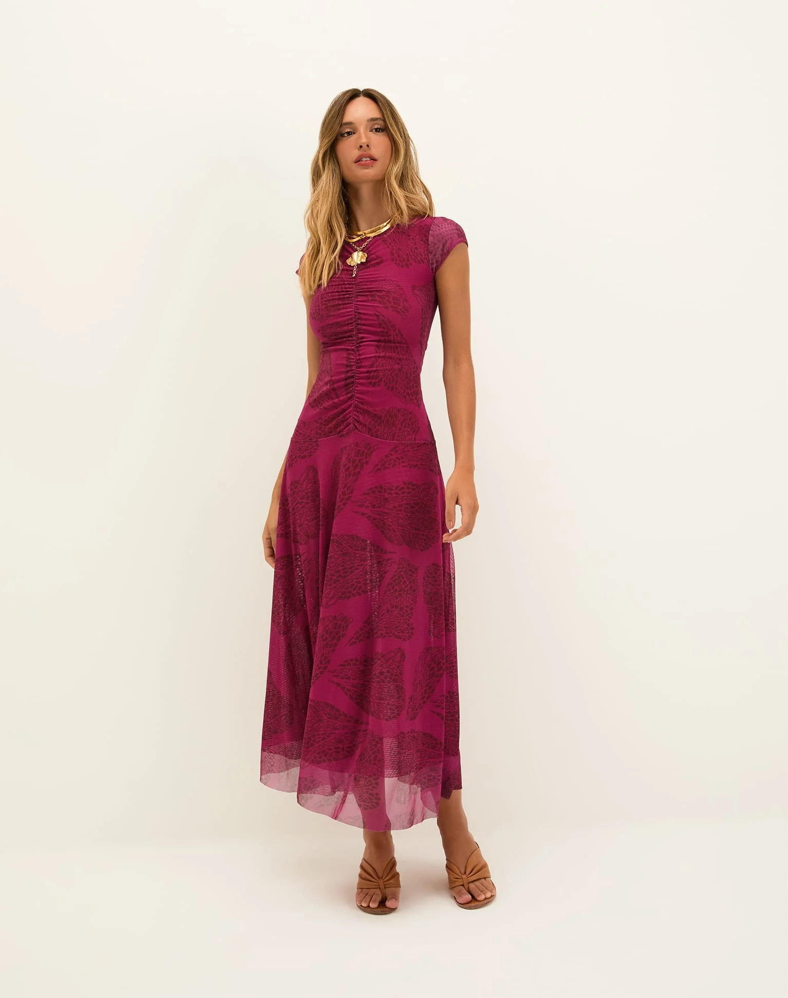 Susan Midi Dress - Roseate - Image 8