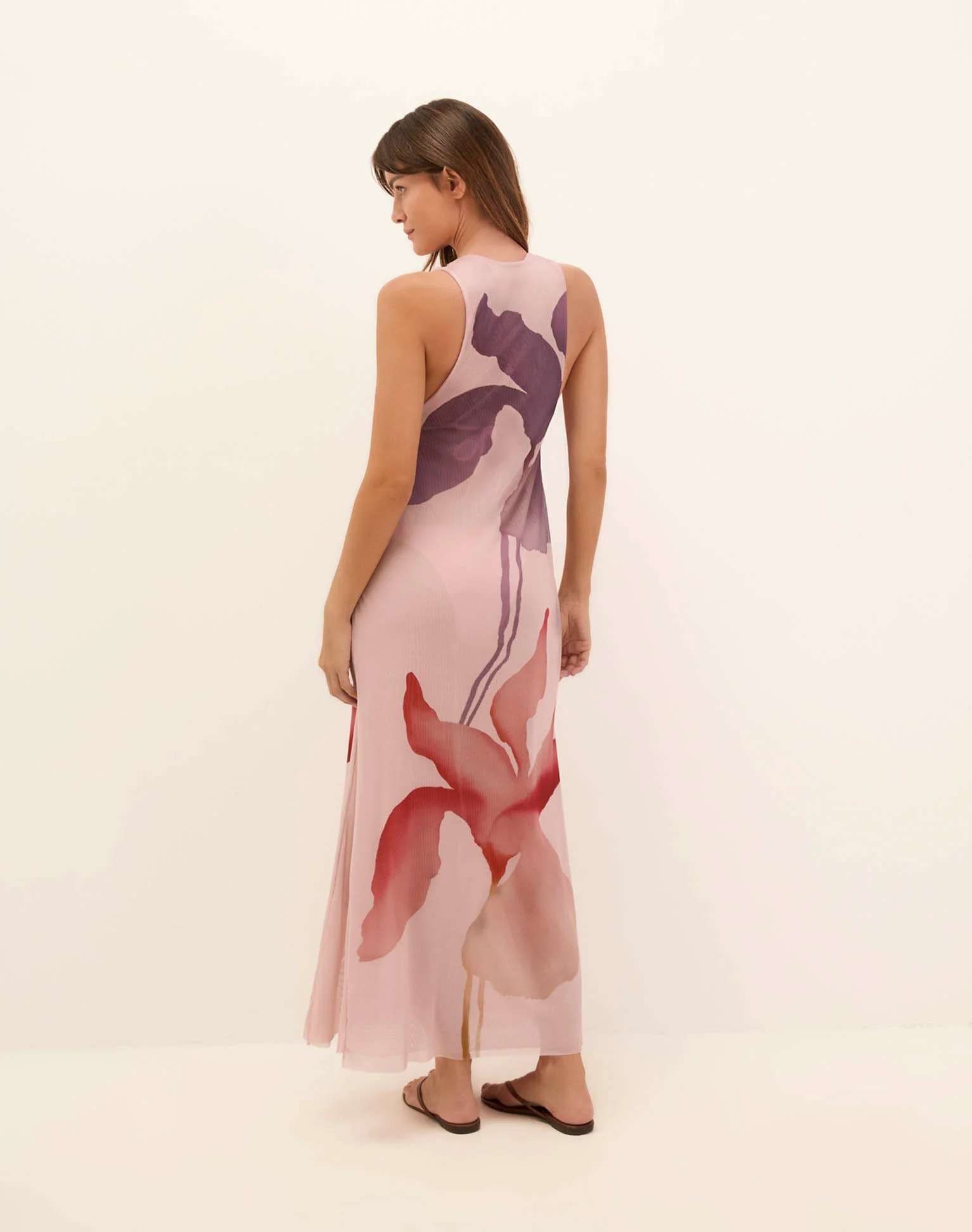 Twist Long Cover Up - Floreal - Image 2