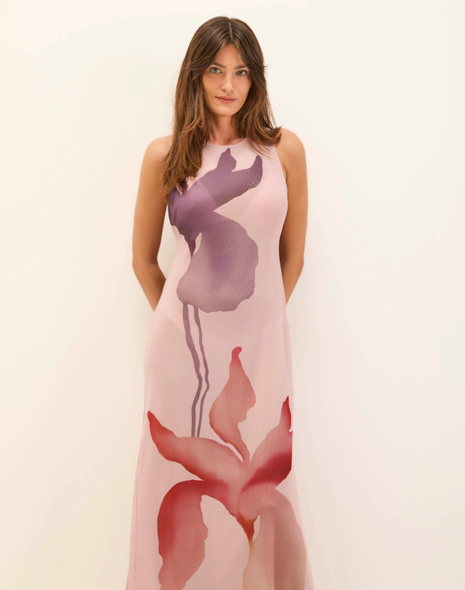 Twist Long Cover Up - Floreal - Image 3