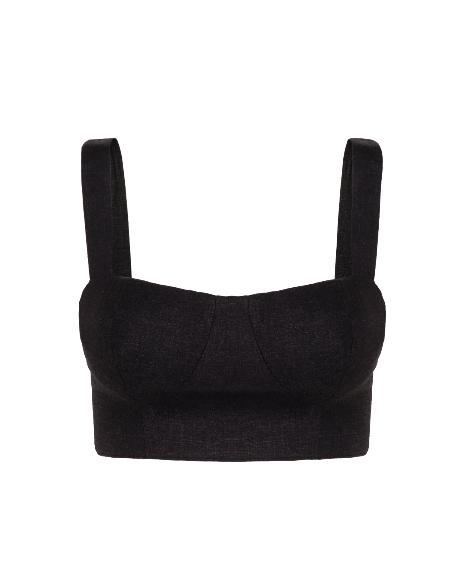 Valleta Cropped Top - Black - Image 6