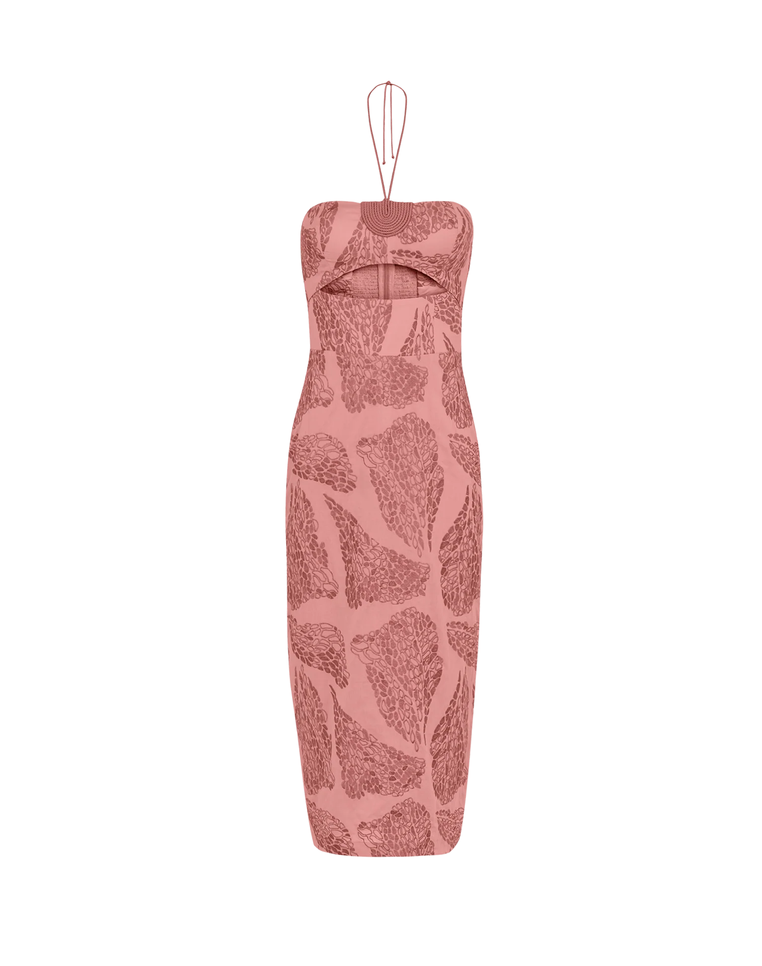 Yara Midi Dress - Embroidered Sweet Heart - Image 5