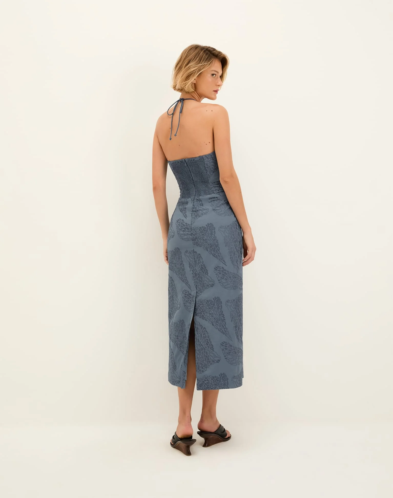 Yara Midi Dress - Embroidered West Coast - Image 3