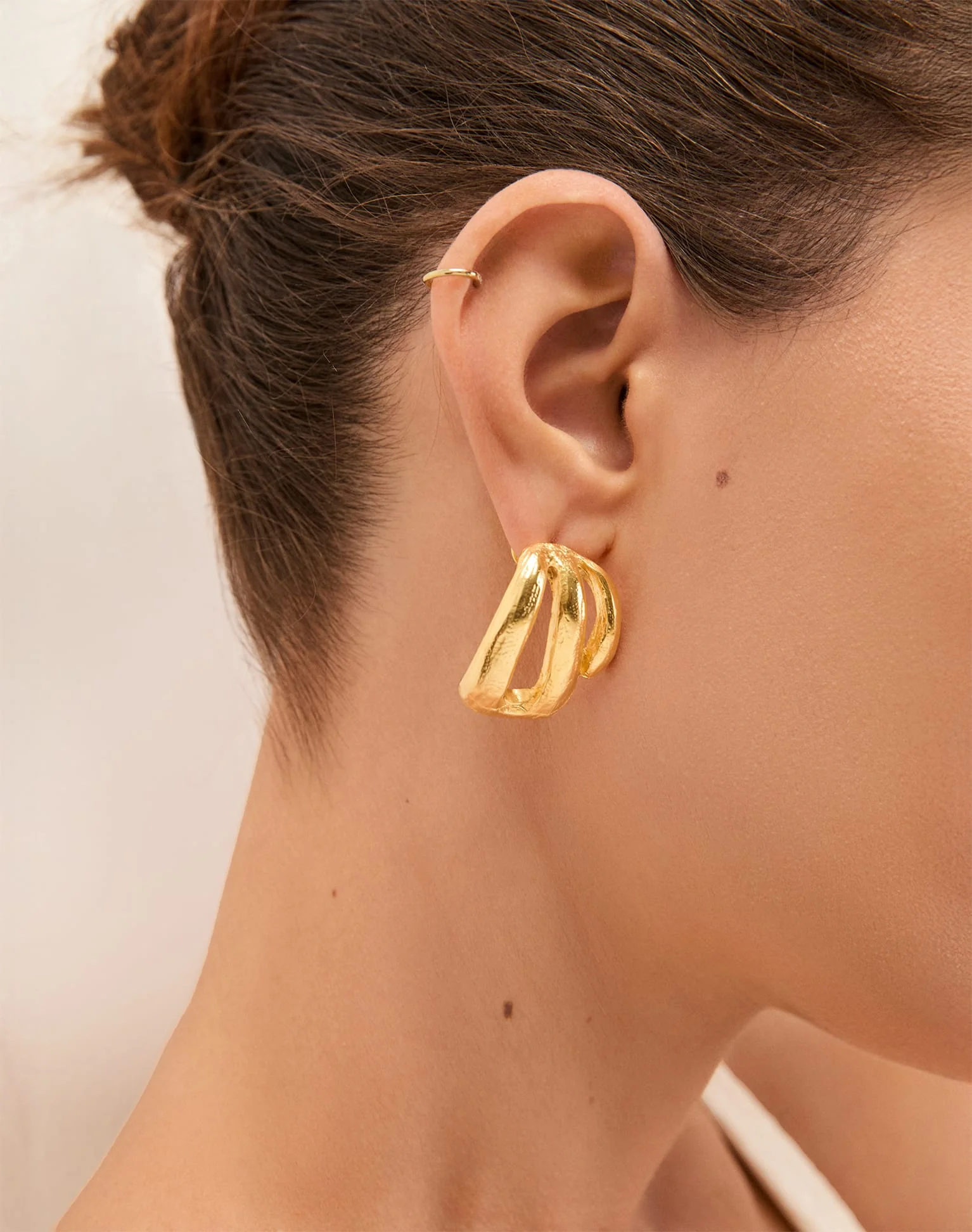 Zury Earrings - Gold - Image 3